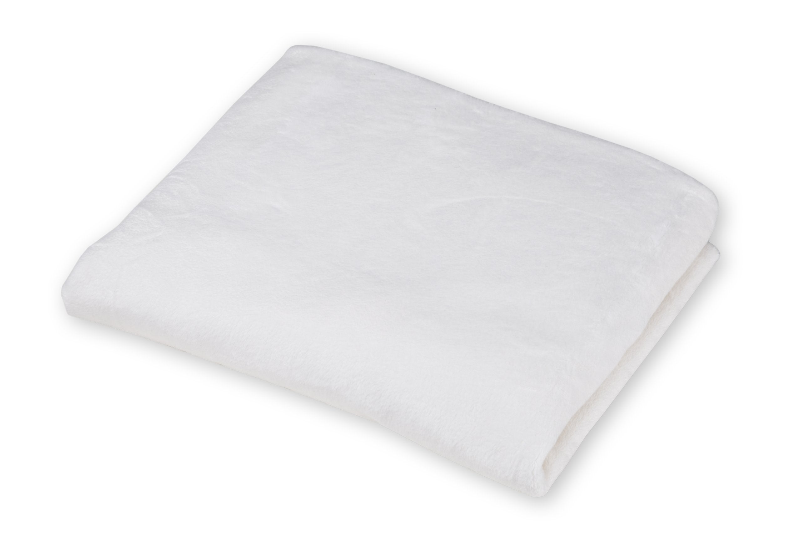 American Baby Company Heavenly Soft Chenille Fitted Contoured Changing Pad Cover, White, for Boys and Girls