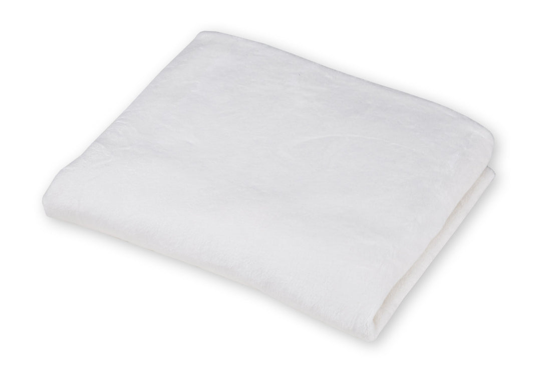 American Baby Company Heavenly Soft Chenille Fitted Contoured Changing Pad Cover, White, for Boys and Girls