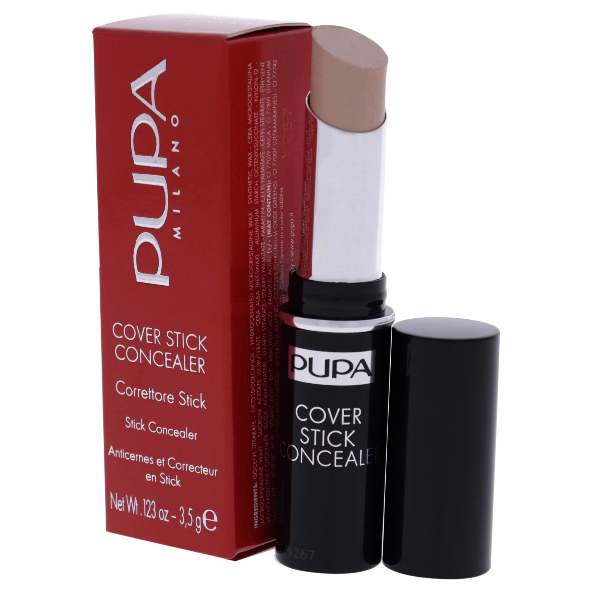 PUPA Milano Cover Stick Concealer, Beige 2.7 G