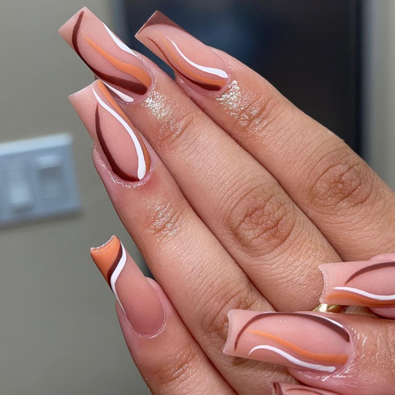 Makartt Poly Nail Gel, 50ML Nude Nature Nail Extension Gel A Siesta Builder Gel Summer Trendy Nail Gel Art P-21