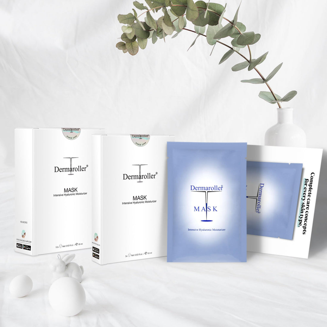 Derma Roller Dermaroller Facemask, 1 Pack (1 x 10 pieces)