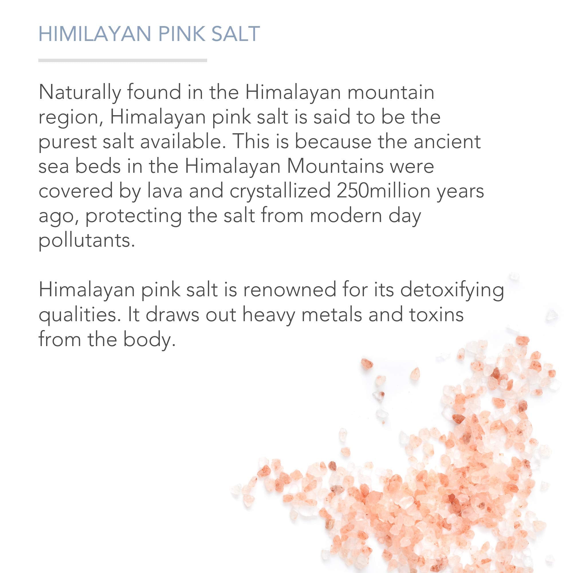 Pure Body Naturals Himalayan Salt Scrub, 12 ounces | Natural Face, Body, Hand, Foot and Skin Exfoliator | Facial Exfoliating Pink Salt with Sweet Almond Oil, Jojoba Oil, Vitamin E, and Aloe Vera