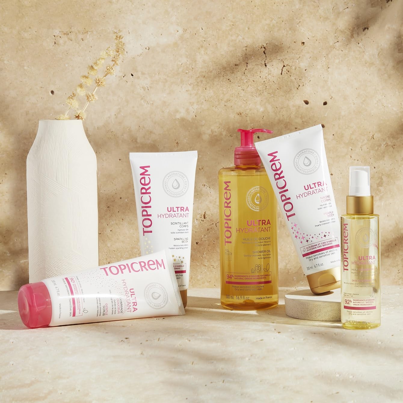 TOPICREME ULTRA MOISTURIZING SPARKLING BODY MILK 200ML