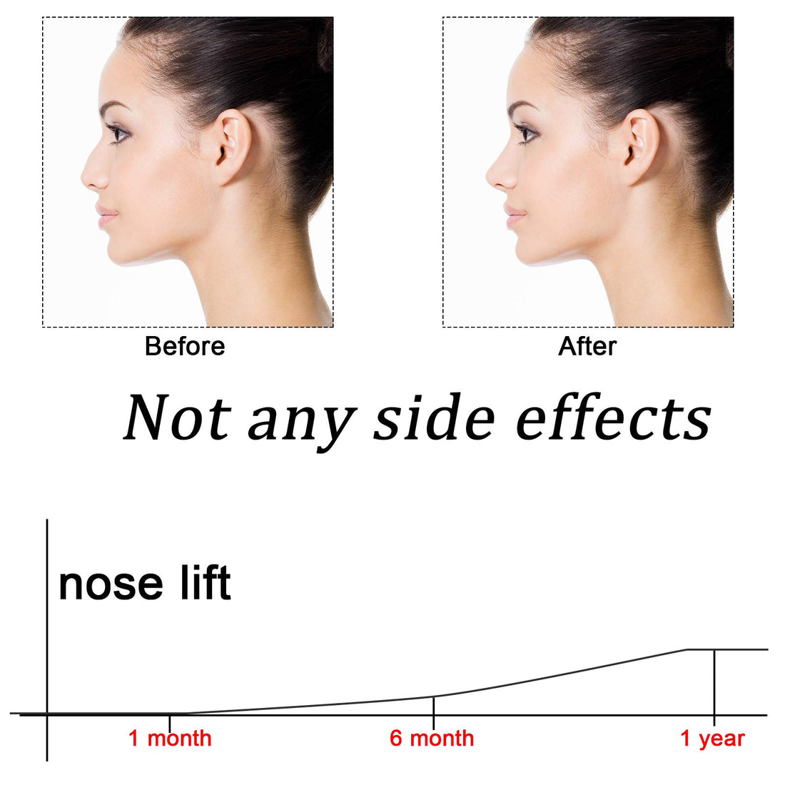 TrelaCo 9 Pieces Nose Shaper Clip Nose Lifting Shaping Clip Nose up Lifting Clips Nose Lifter Silicone Nose Bridge for Wide Nose, Low Nose, Inverted Nose, Curved Nose, Big Nose