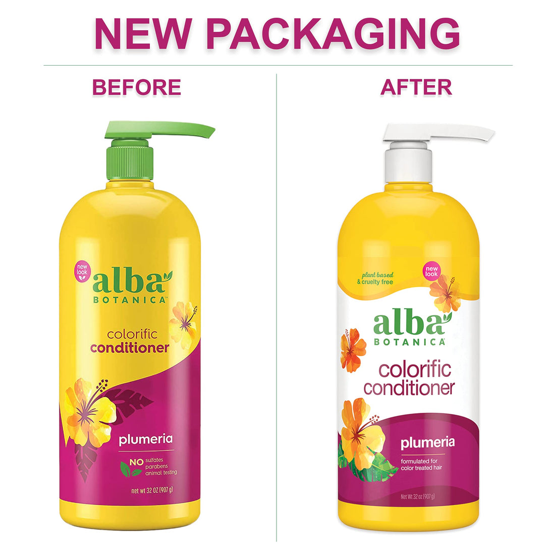 Plumeria, 32 Ounce : Alba Botanica Hawaiian Conditioner, Plumeria, 32 Ounce