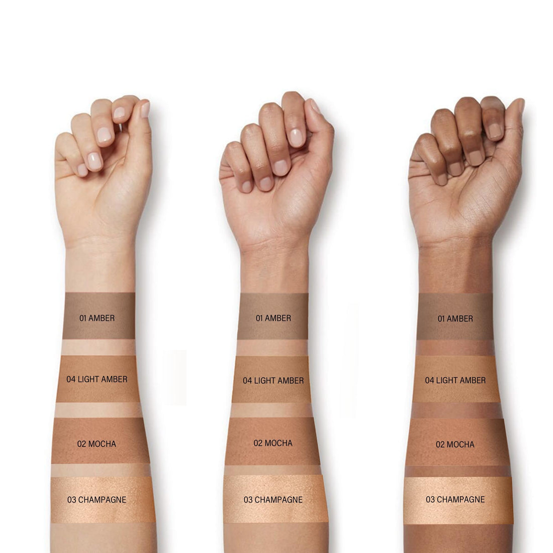 FV Cream Highlighter Stick, Blendable & Long Lasting Highlight Stick with Natural Finish, Shimmer Face Highlighter Makeup for Glowing Skin & Eyeshadow, Cruelty-free, 03 Champagne