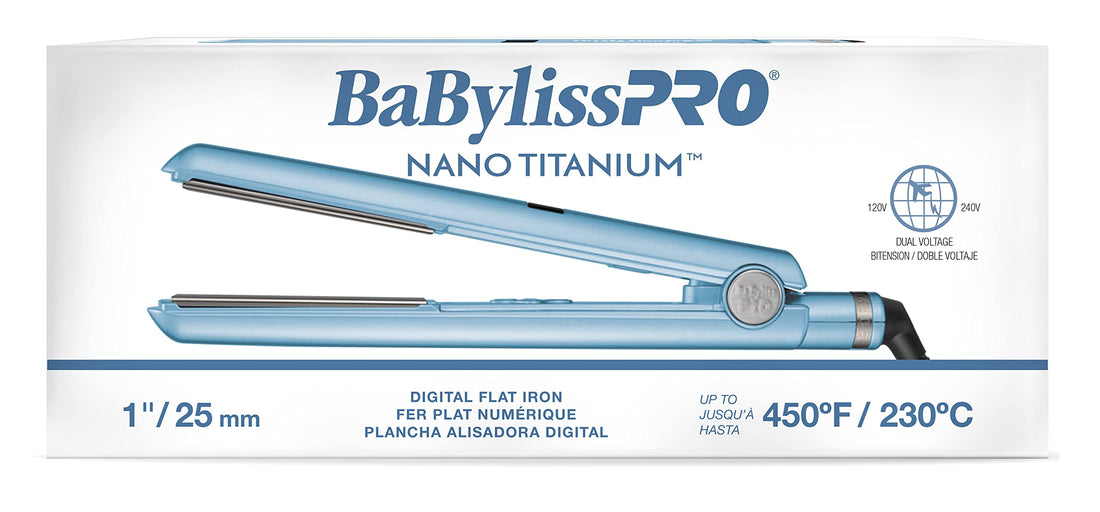 Babylisspro Nano Titanium Digital Straightener, 1 Inch