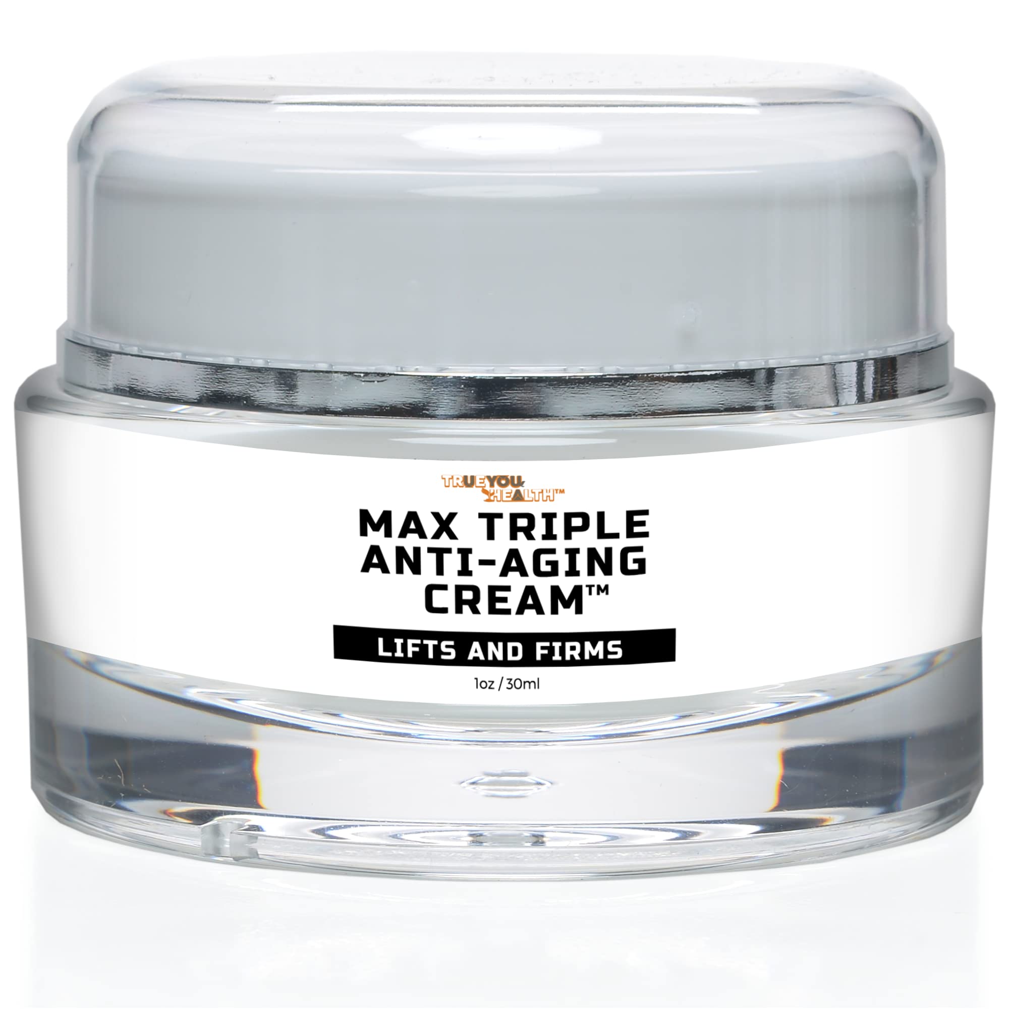 Max Triple Anti-Aging Cream with Vitamin C - Lift & Firm - Anti-Wrinkle Face Cream - Support Even Skin Tone & Hydration - Help Remove Dark Spots - Aid Healthy Collagen Levels - Day & Night Cream