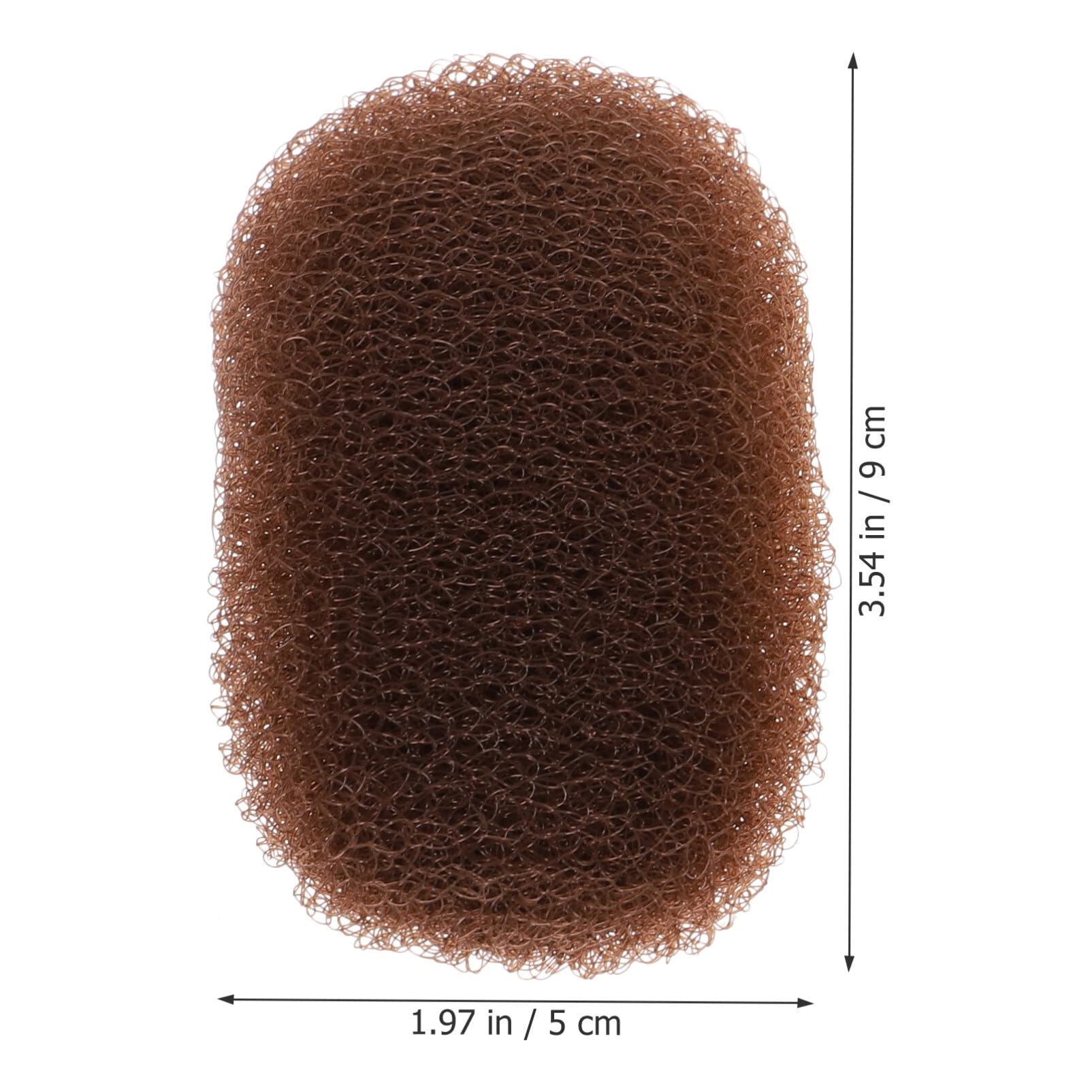 Beaupretty 3pcs Volume Bump Up Hair Sponge Inserts and Puff Cushion Clips - Hair Styling Tools for Women Girls