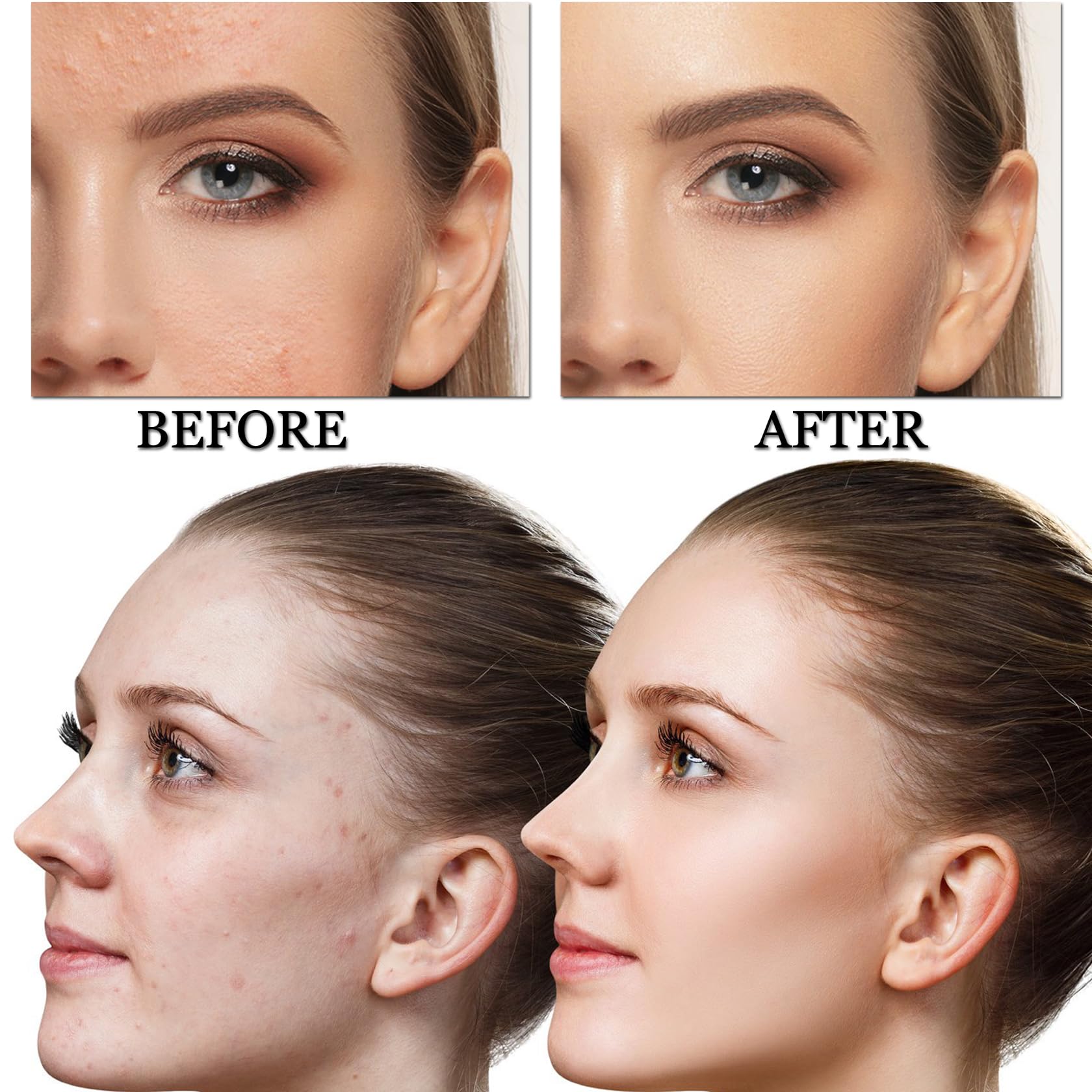 CAHIUYOA Mushroom Head Air Cushion CC Cream BB Cream Mushroom Head Foundation Full Coverage Foundation Makeup Long Lasting Moisturize Matte Concealer - 05 Buff Beige