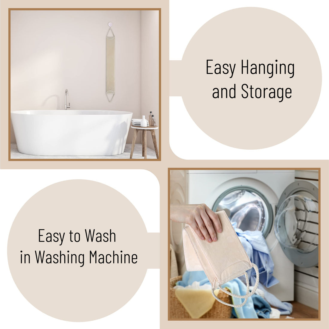 Slick Solutions Lotion Applicator for Back - Easy Self Application of Lotions and Creams - Smooth and Even Application to Entire Back - Sun Tan Lotion Applicator