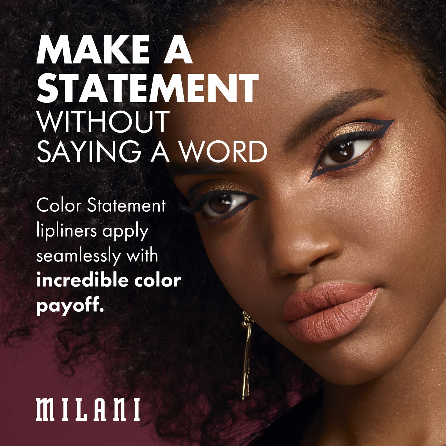 Milani Color Statement Cruelty-Free Matte Lipliner (Fuchsia, 0.04 Ounce)