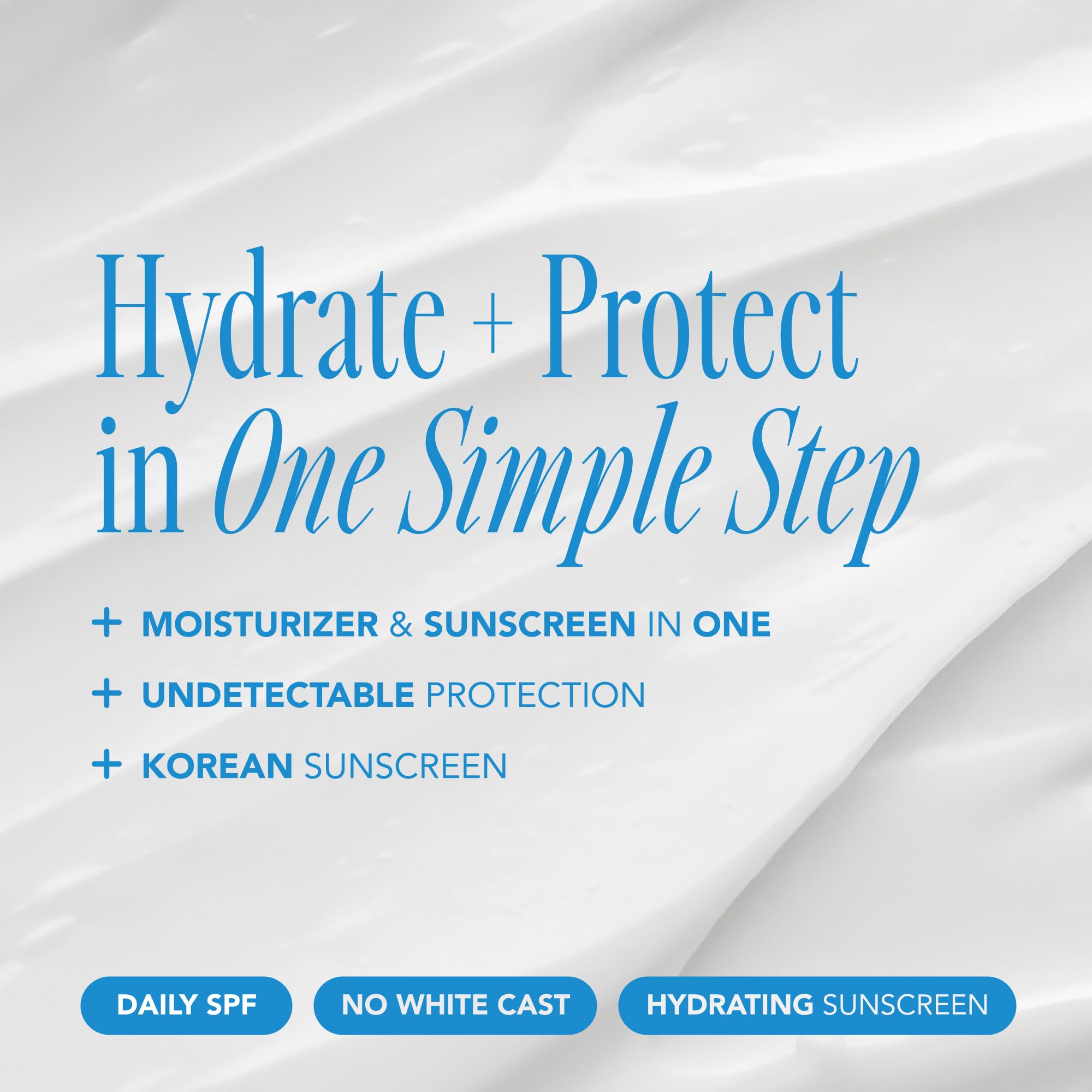 THE FACE SHOP Hydro Sun Barrier 2-in-1 Sunscreen & Moisturizer, Broad Spectrum SPF 45, Korean Sunscreen Skin care, Daily Hydrating Moisturizer for Face with Niacinamide, No White Cast