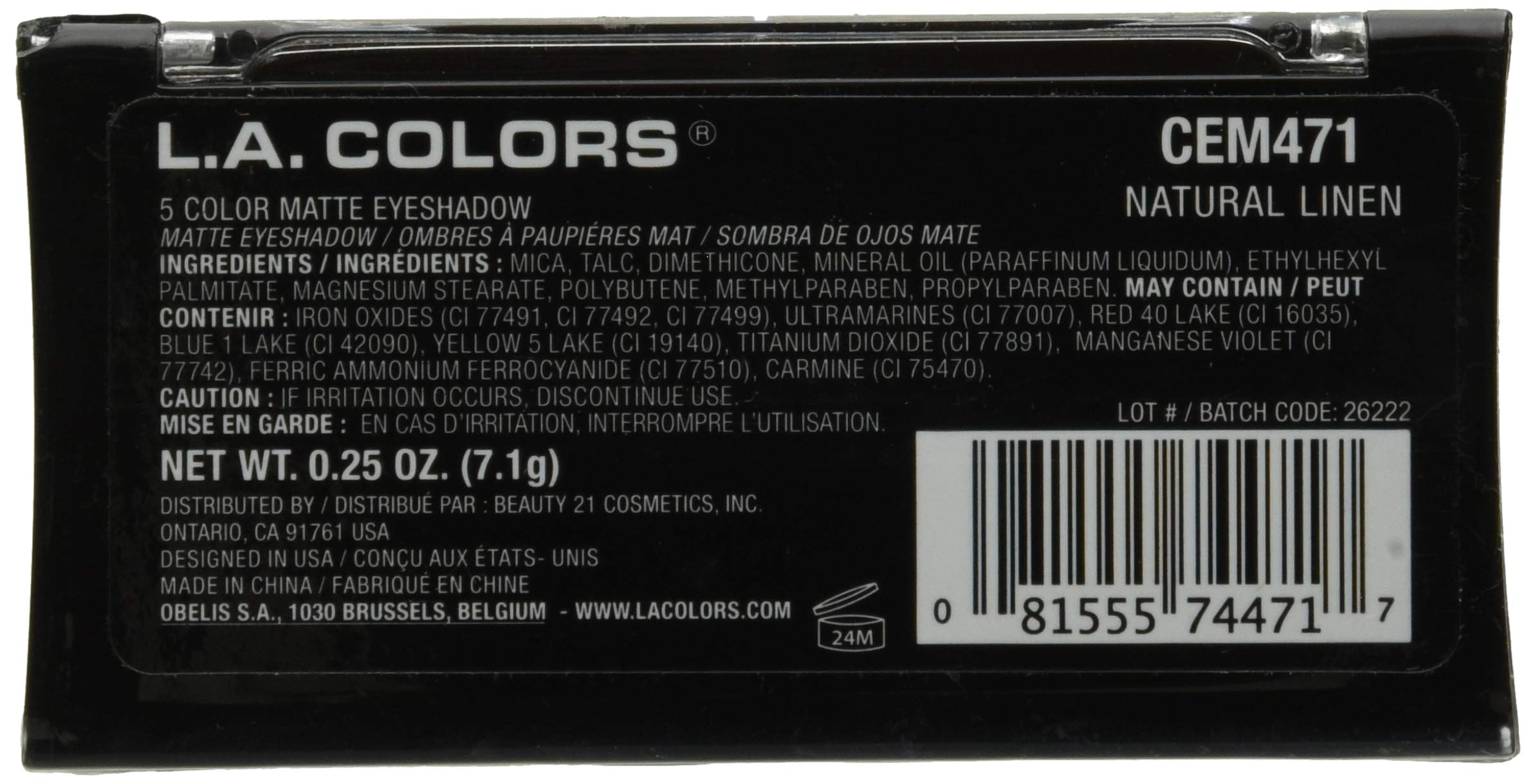 Beauty 21 Cosmetics Cem471 Beauty 21 Cosmetics by LA Color