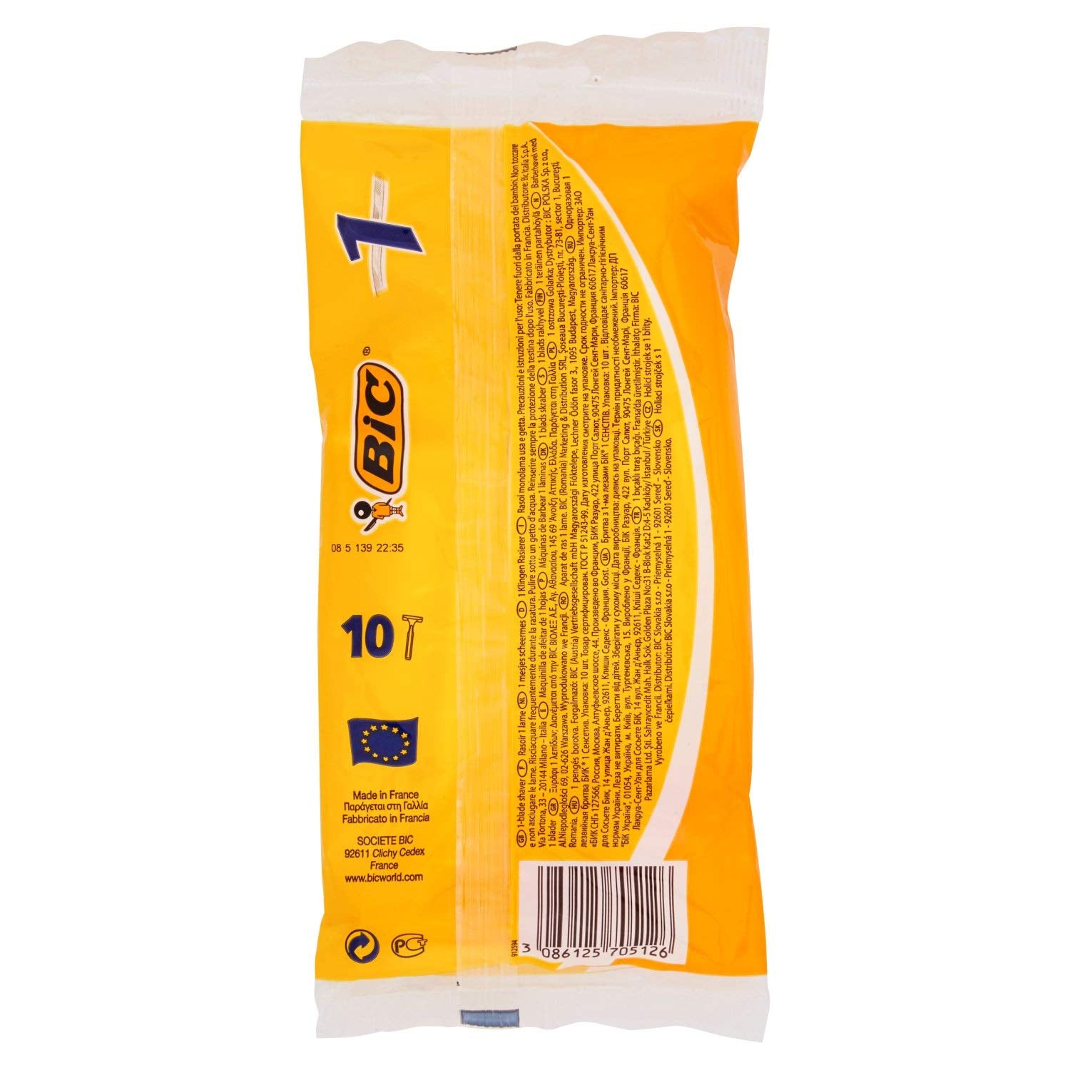 Bic 1 Disposable Razors Pack of 10