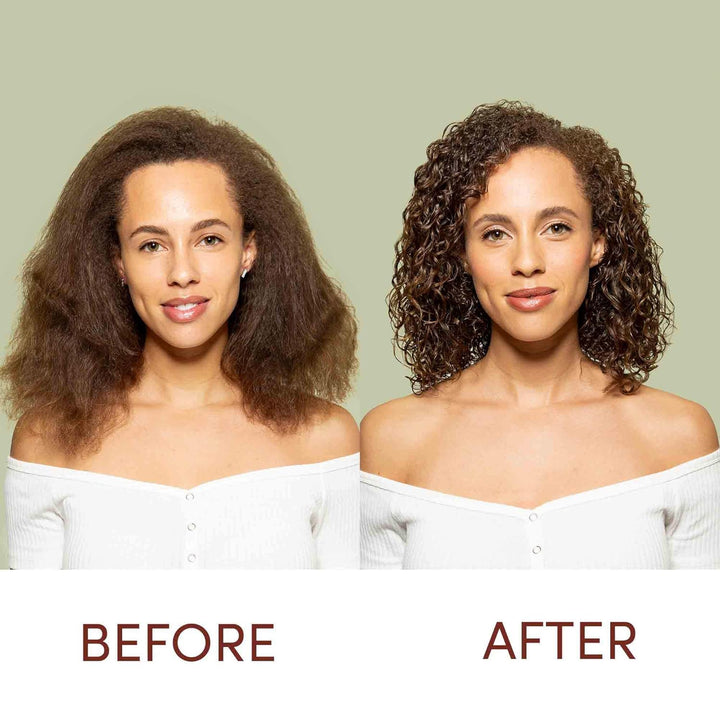 Mizani True Textures Moisture Replenish Shampoo | with Coconut Oil | Sulfate & Paraben-Free | for Curly Hair | 33.8 Fl Oz