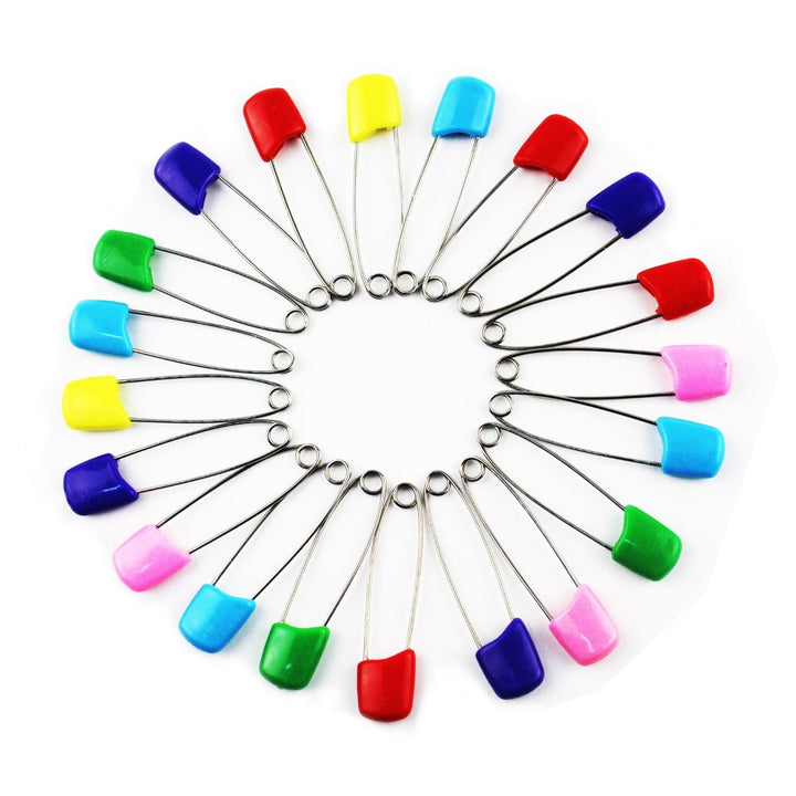 SPHTOEO 50PCS Cloth Diaper Pins Stainless Steel Traditional Safety Pin