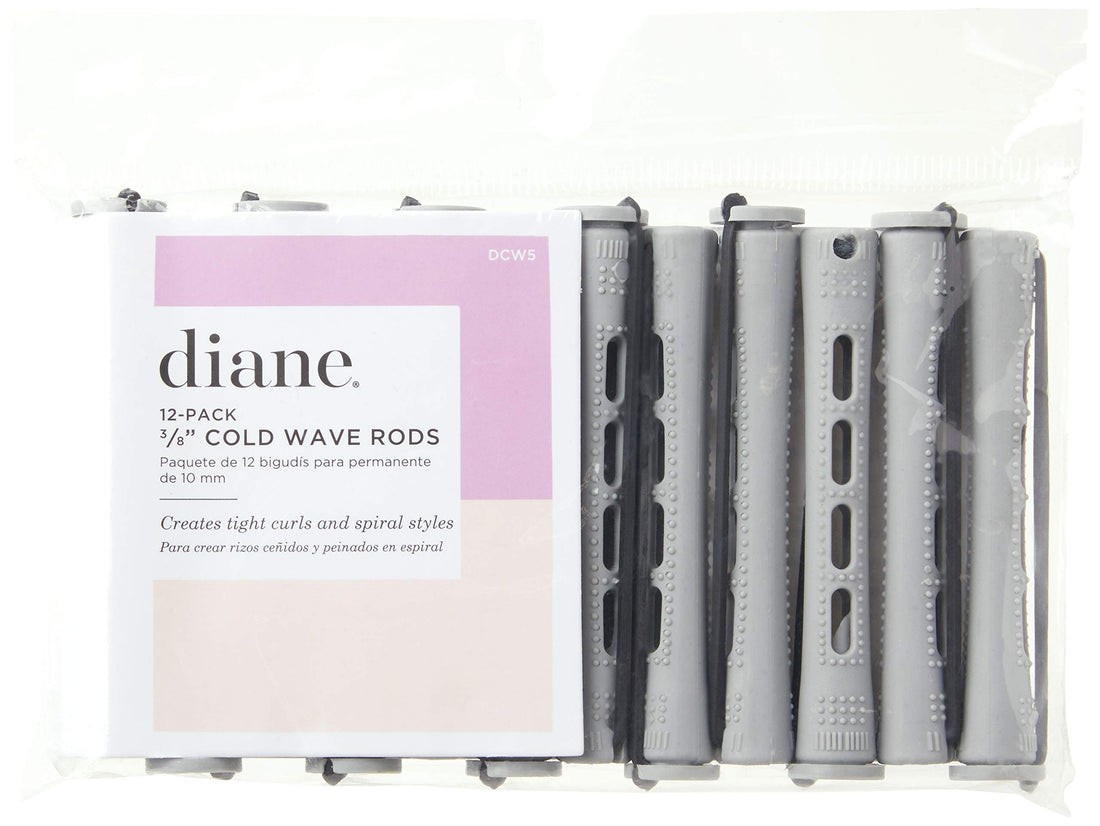 Diane Cold Wave Rod, Gray, 3/8, 12/bag (Pack of 12)