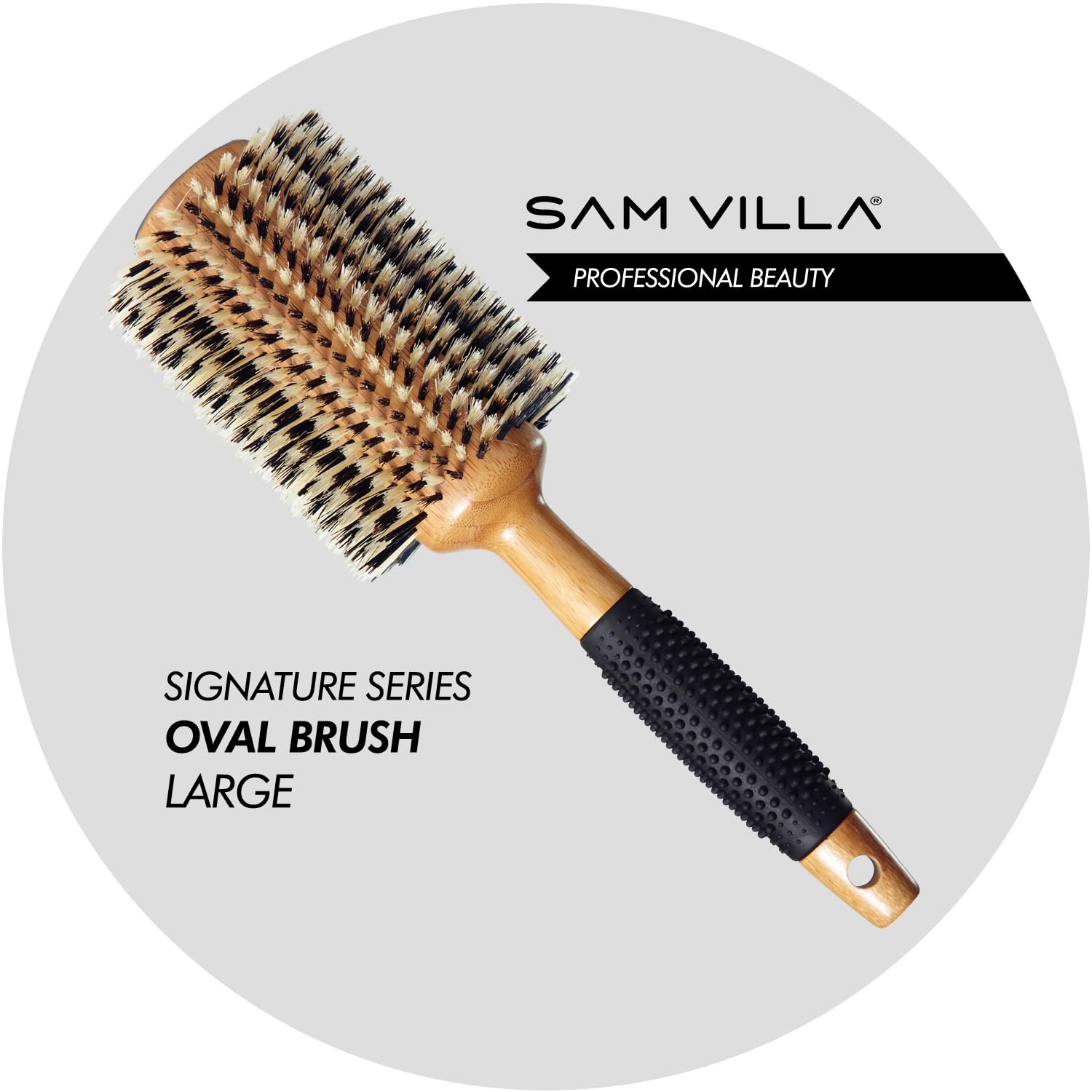 Sam Villa Signature Series Oval Brush