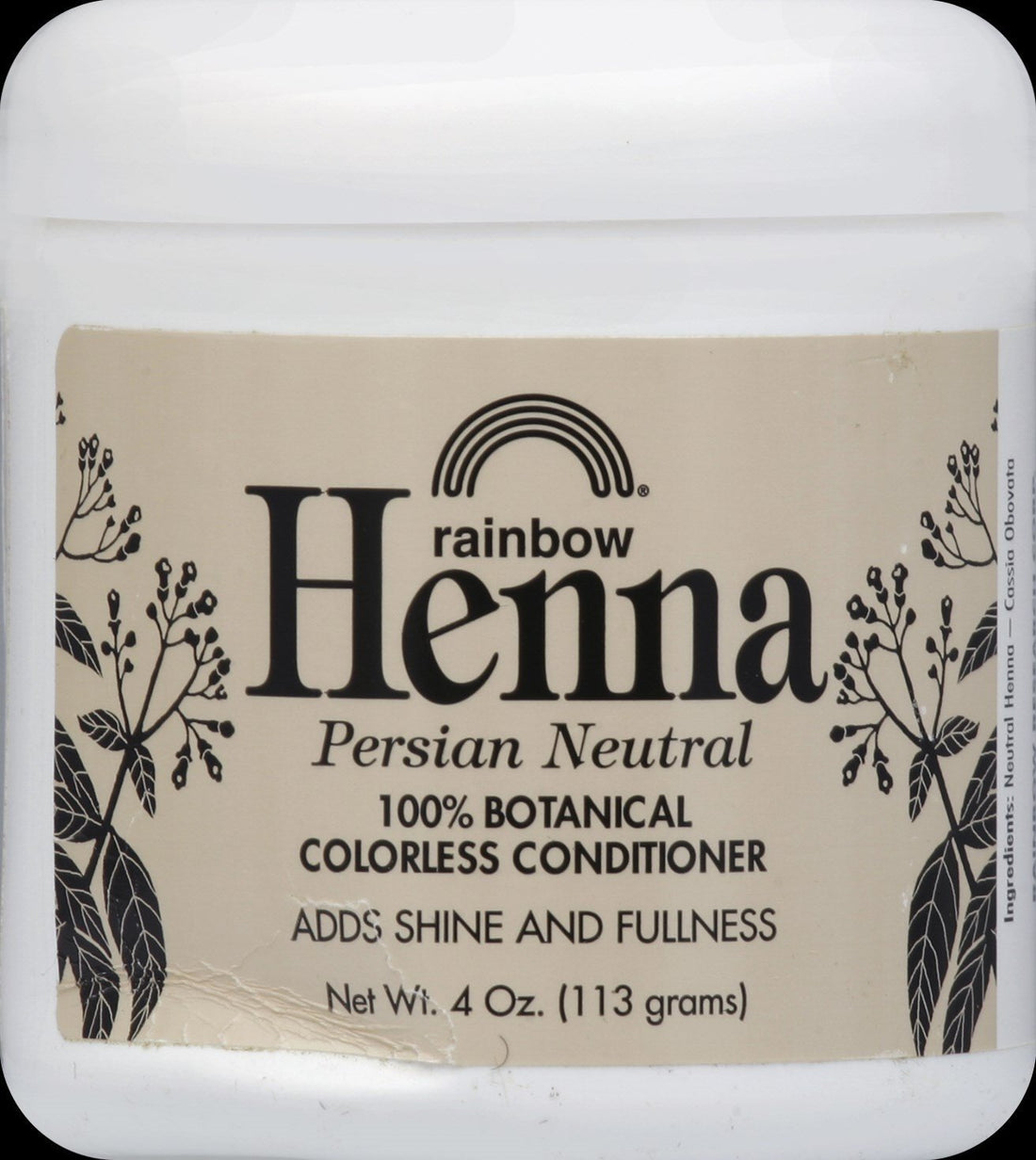 Rainbow Research - Henna Persian Neutral Colorless Conditioner - 4 Oz 4 pack (image may vary)