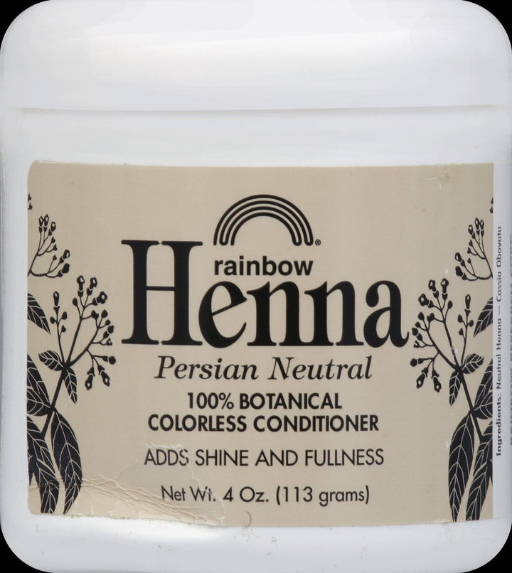 Rainbow Research - Henna Persian Neutral Colorless Conditioner - 4 Oz 4 pack (image may vary)