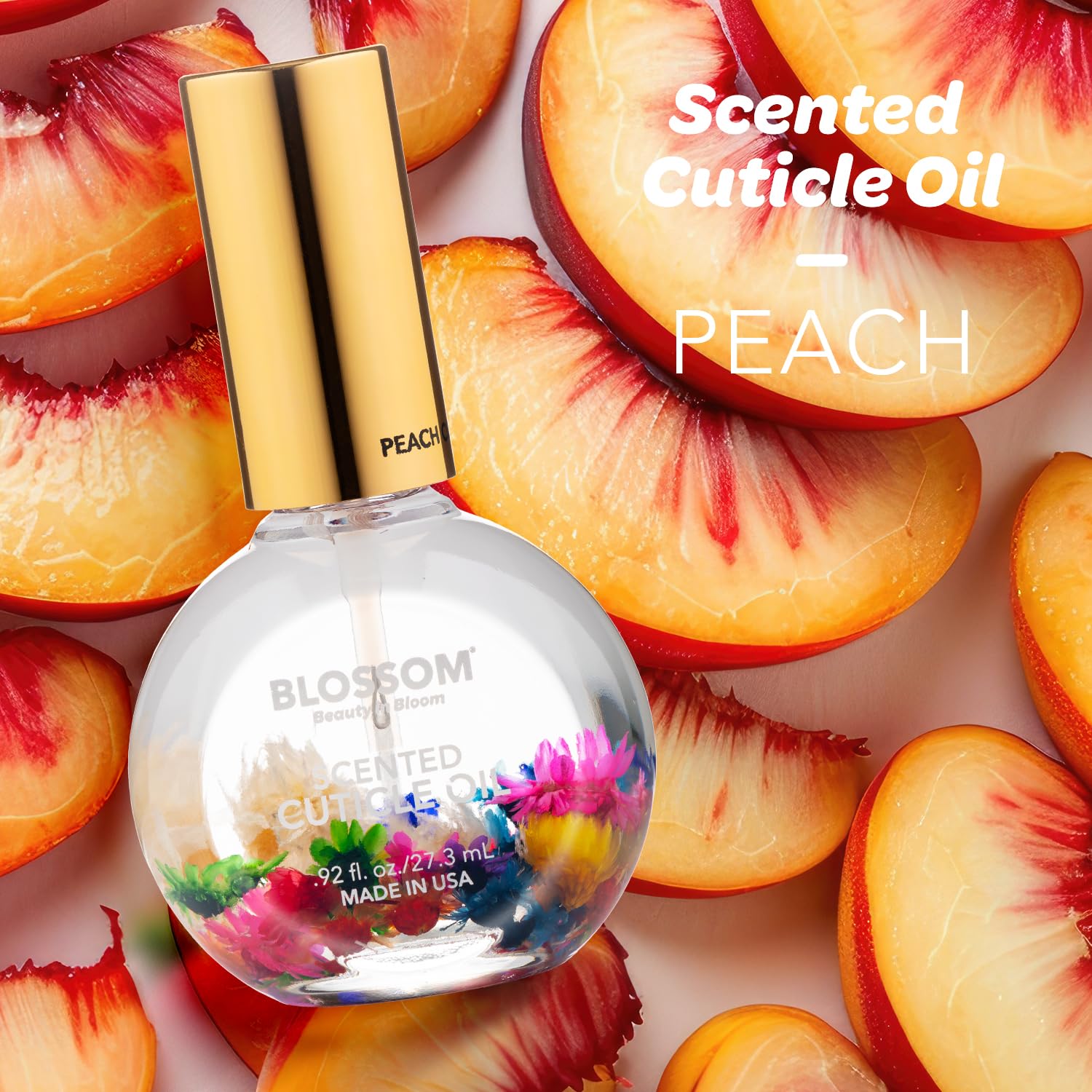 BLOSSOM SCENTED CUTICLE OIL JUICY PEACH 0.92 oz