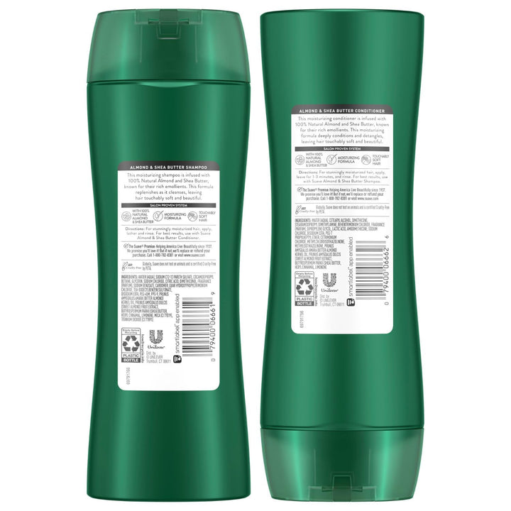 Suave Professionals Shampoo and Conditioner Set 12.6 Oz Ea. (Almond and Shea Butter)