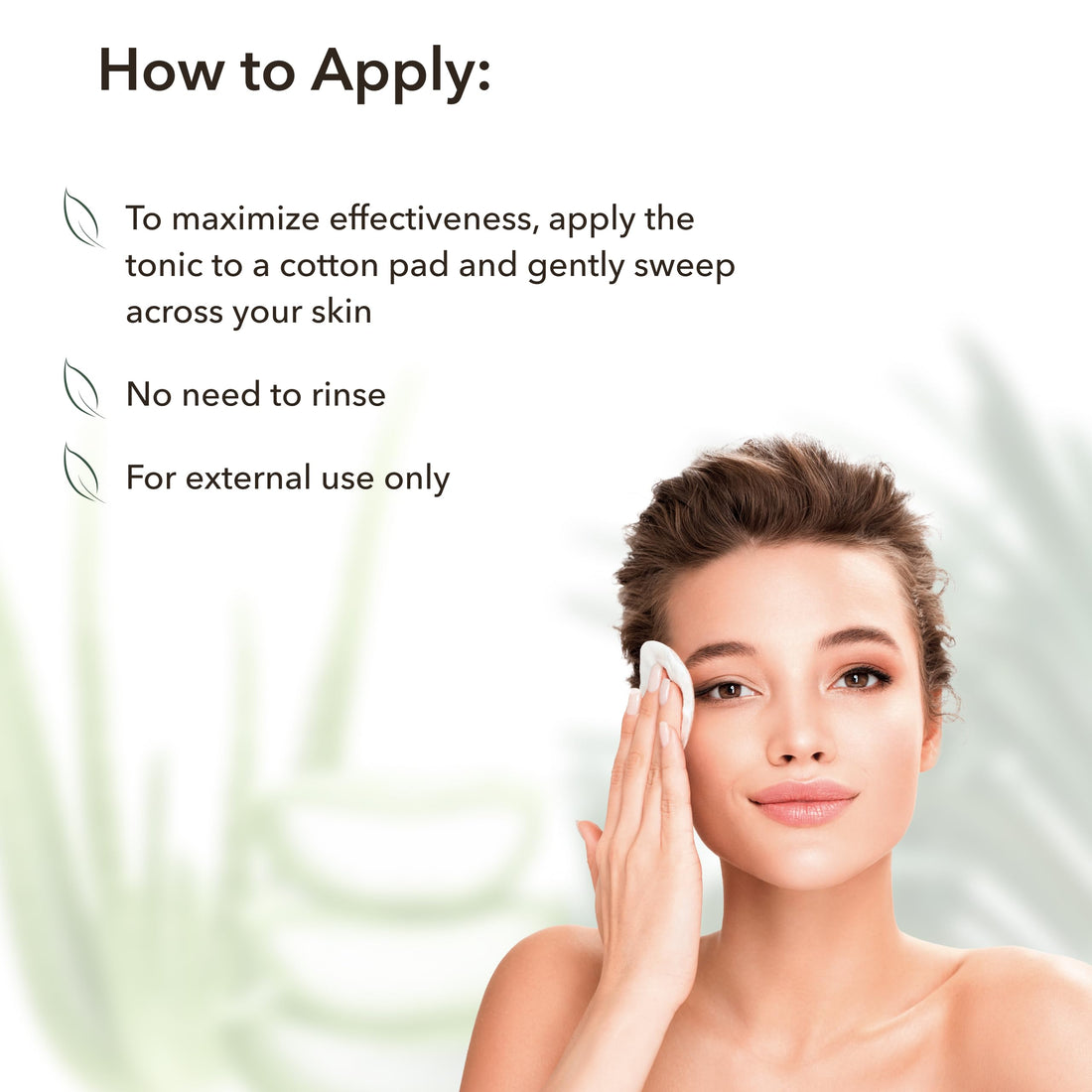 Toner for Face with Organic Aloe Vera – Intense Hydration, Vegan, 98% Natural, Moisturizing & Soothing for Sensitive Skin, Gentle Daily Use, Tones & Softens, 8.5 Fl Oz / 250ml