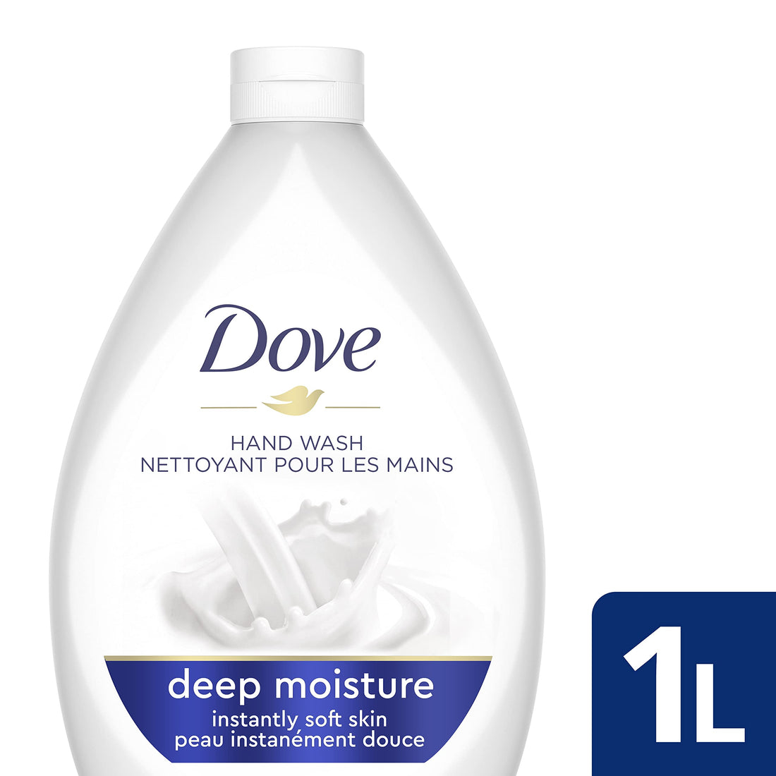 Dove Hand Wash For Clean & Softer Hands Deep Moisture Cleanser That Washes Away Dirt and Germs 34 oz 3 Count