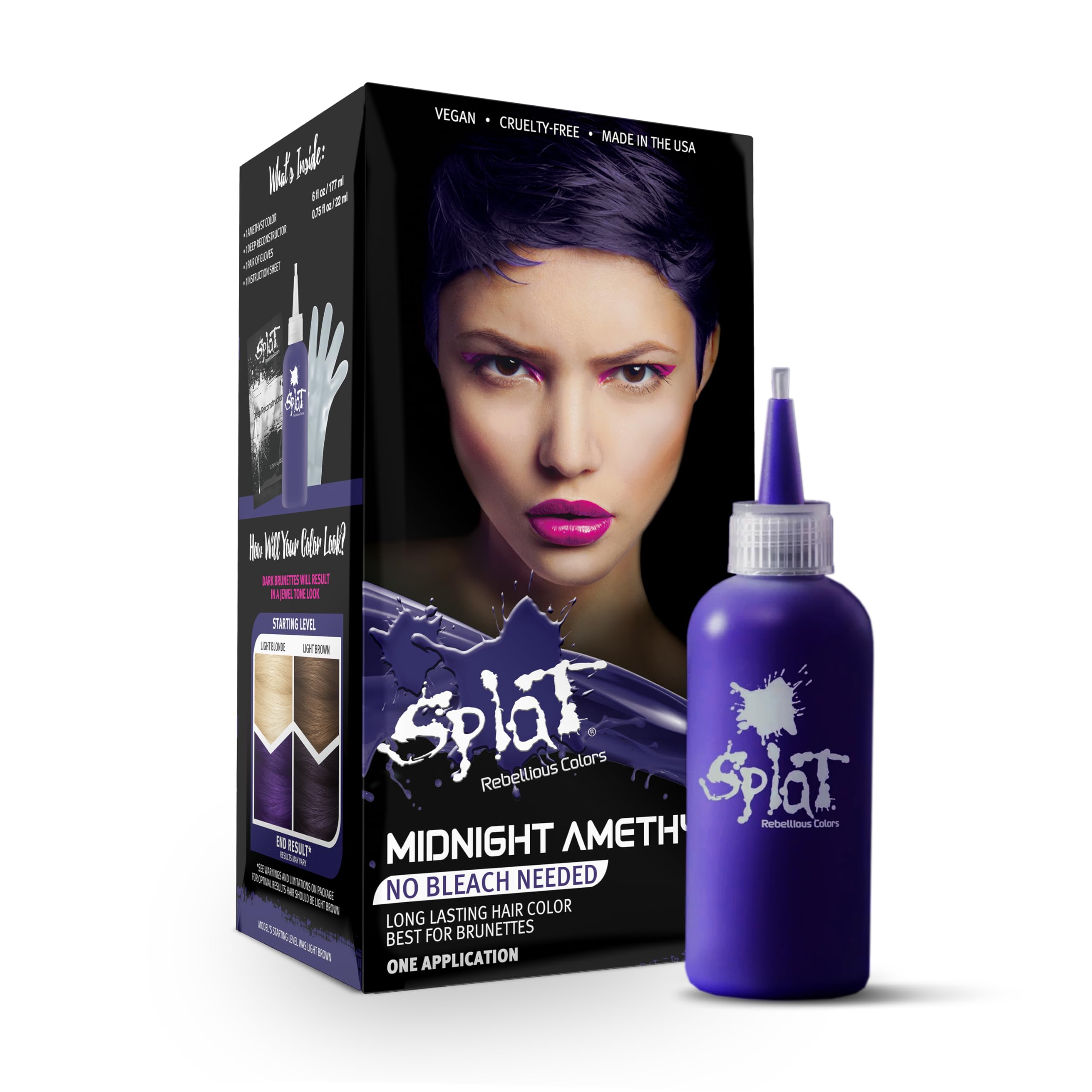 Splat Midnight AmethystRich Velvet Color Hair DyeSemi-Permanent