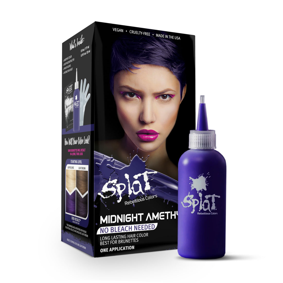 Splat Midnight AmethystRich Velvet Color Hair DyeSemi-Permanent