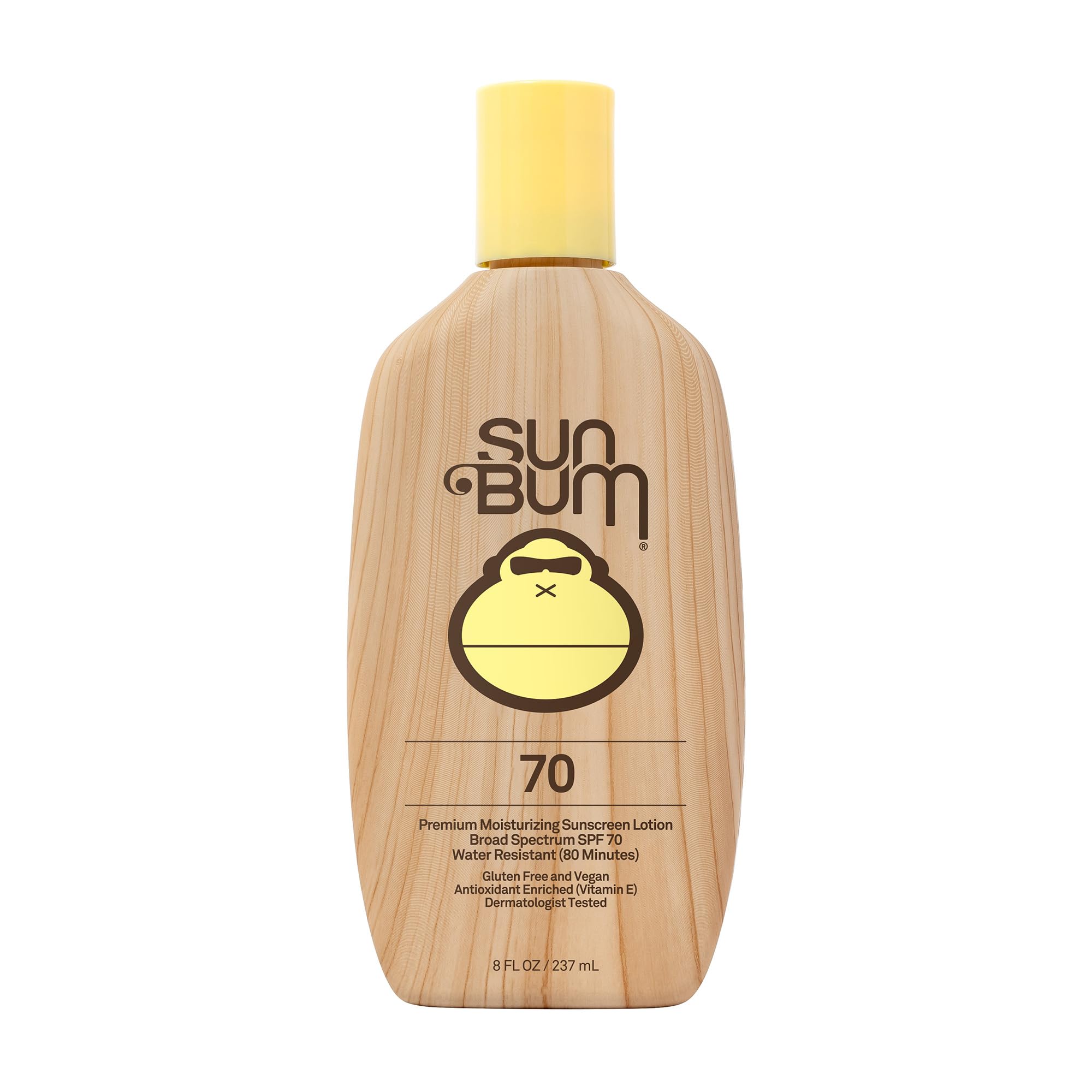 Sun Bum Moisturizing Sunscreen Lotion, SPF 70, 8-Ounce
