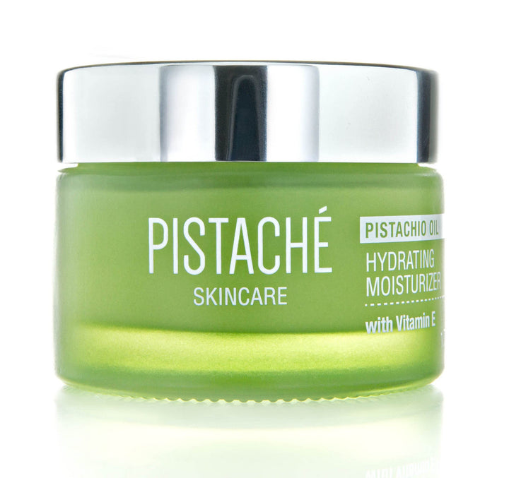 Natural Organic Face Moisturizer for Women & Men - Pistachio Oil & Vitamin E - Oily or Dry Skin Cream (Single)
