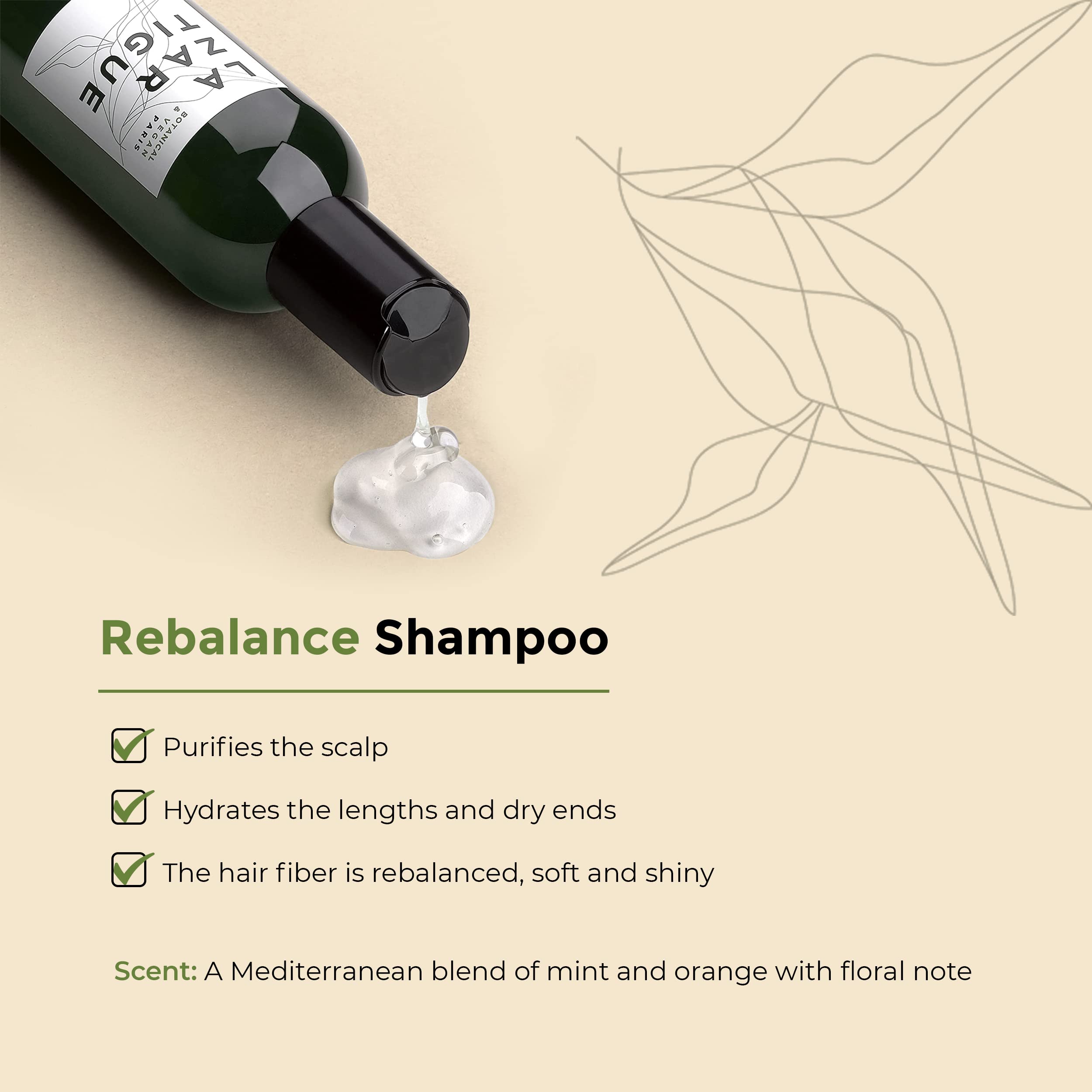 Lazartigue Rebalance Shampoo for Women - 8.4 oz Shampoo