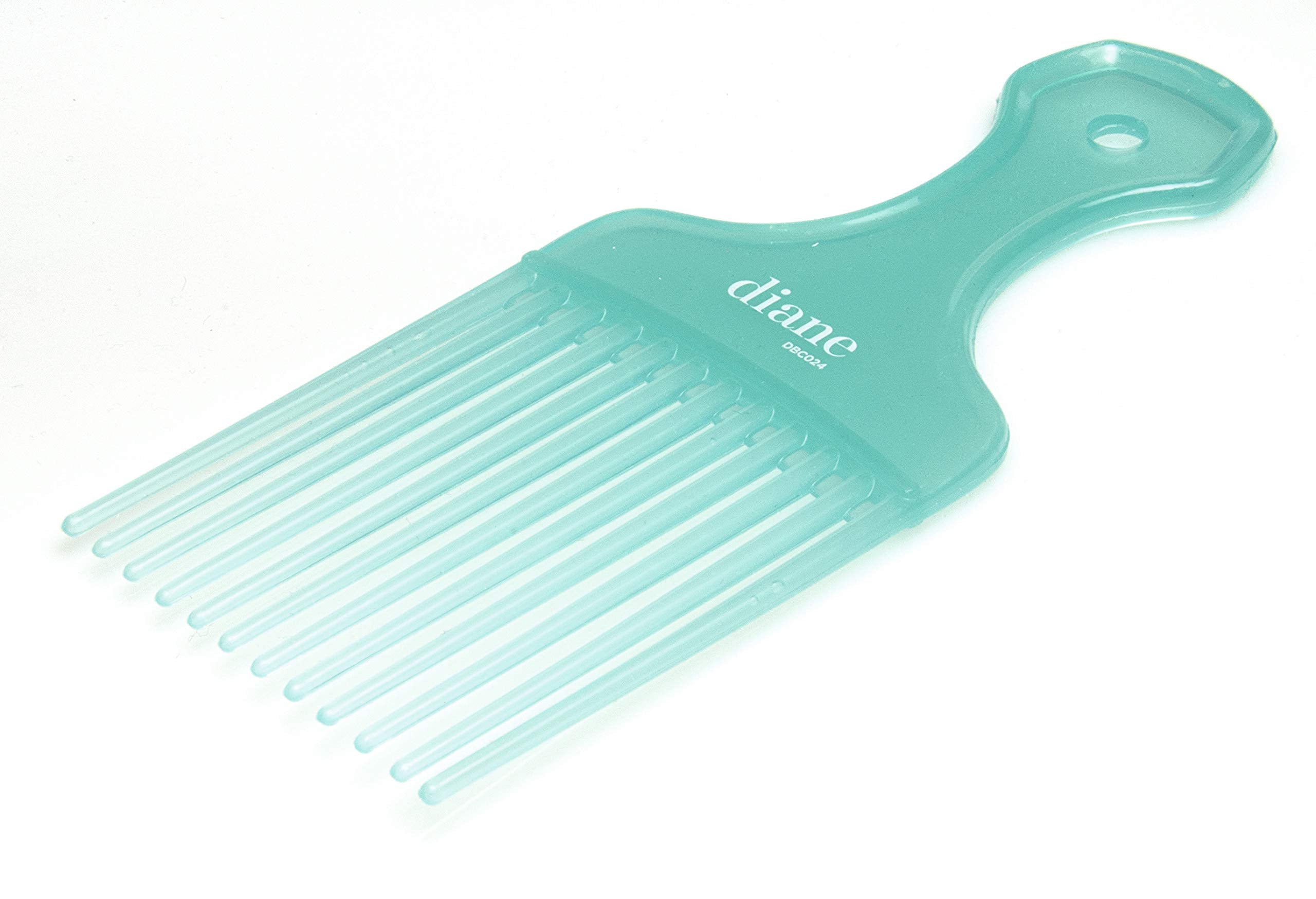 Diane oil-infused lift comb, 6-1/4, green, DBC024