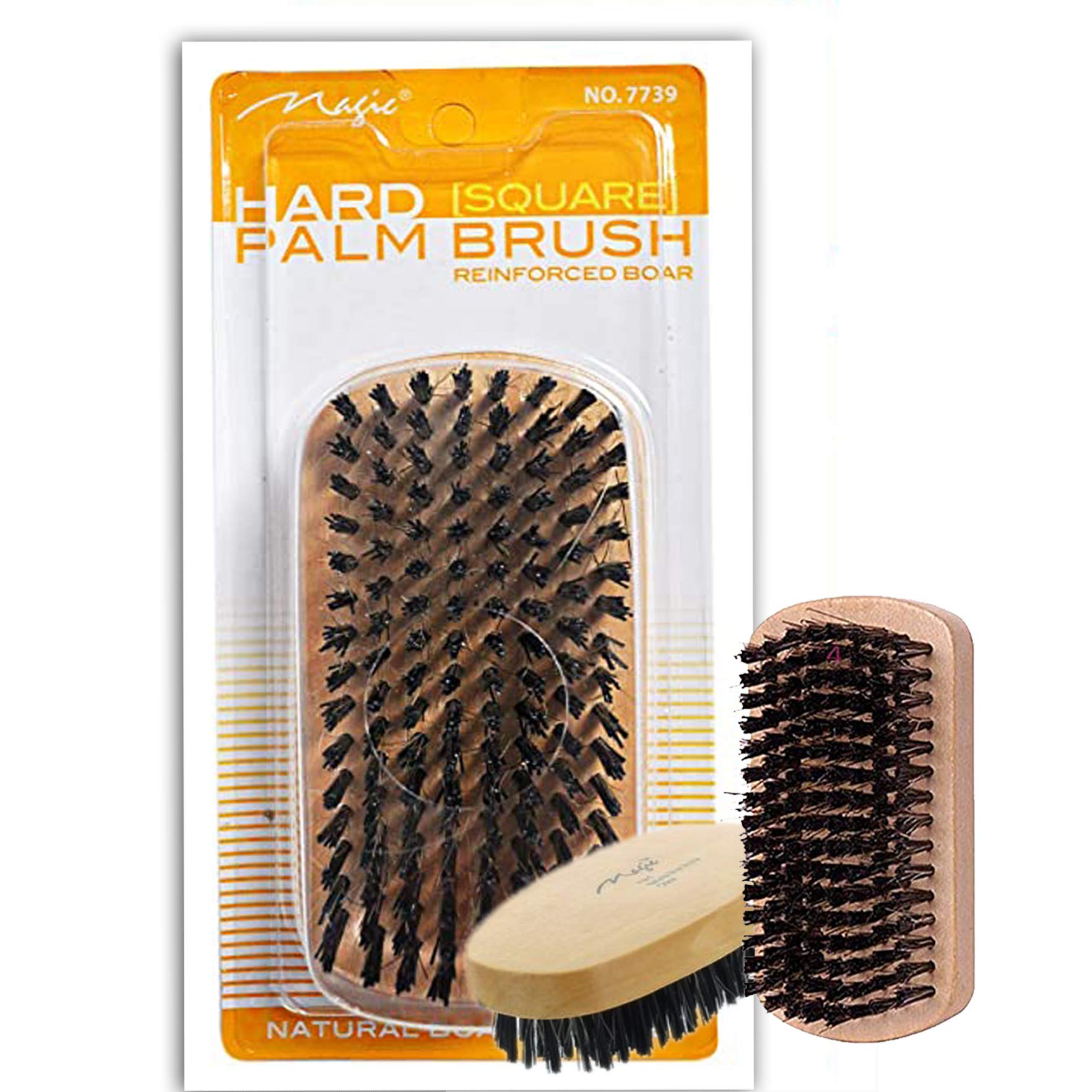 Magic Hard Palm Square Hair Brush