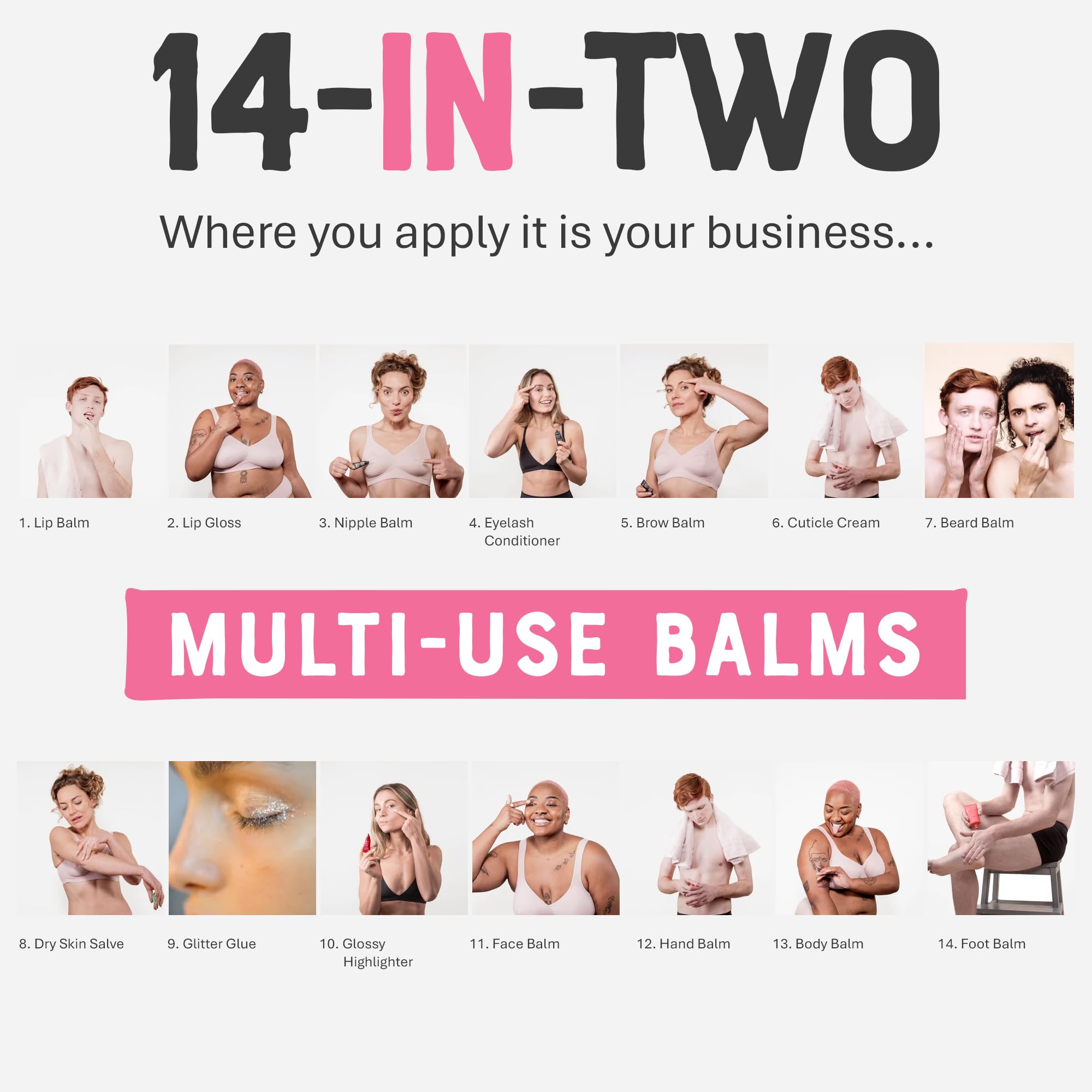 DR. LIPP Dry Skin Heroes [BFF ultra rich Balm 30ml & Original Nipple Balm 8ml] – 14-in-TWO Multi-Use Balms for Lips, Nipples & More – 100% Natural Coconut Oil & Lanolin – Fragrance & Cruelty Free