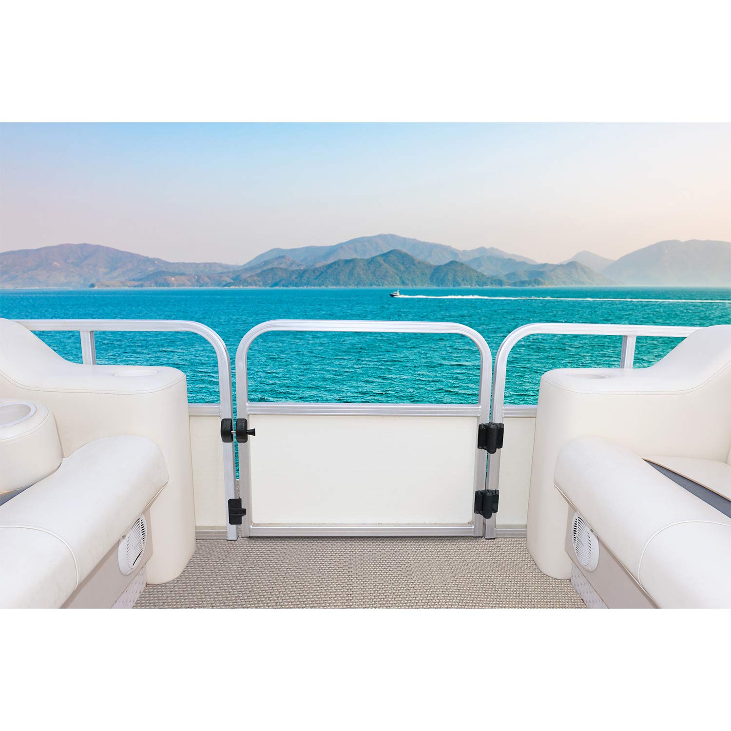 D&D Technologies MLSPS2L MagnaLatch Side Pull, Safety Gate Latch, Key Lockable Magnetic Latch – Gate Hardware for Wooden, Metal, and Outdoor Fences