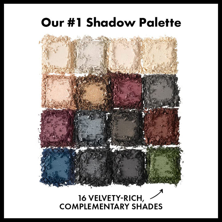 Nyx Professional Makeup Ultimate Shadow Palette, Smoky and Highlight, 13.3g