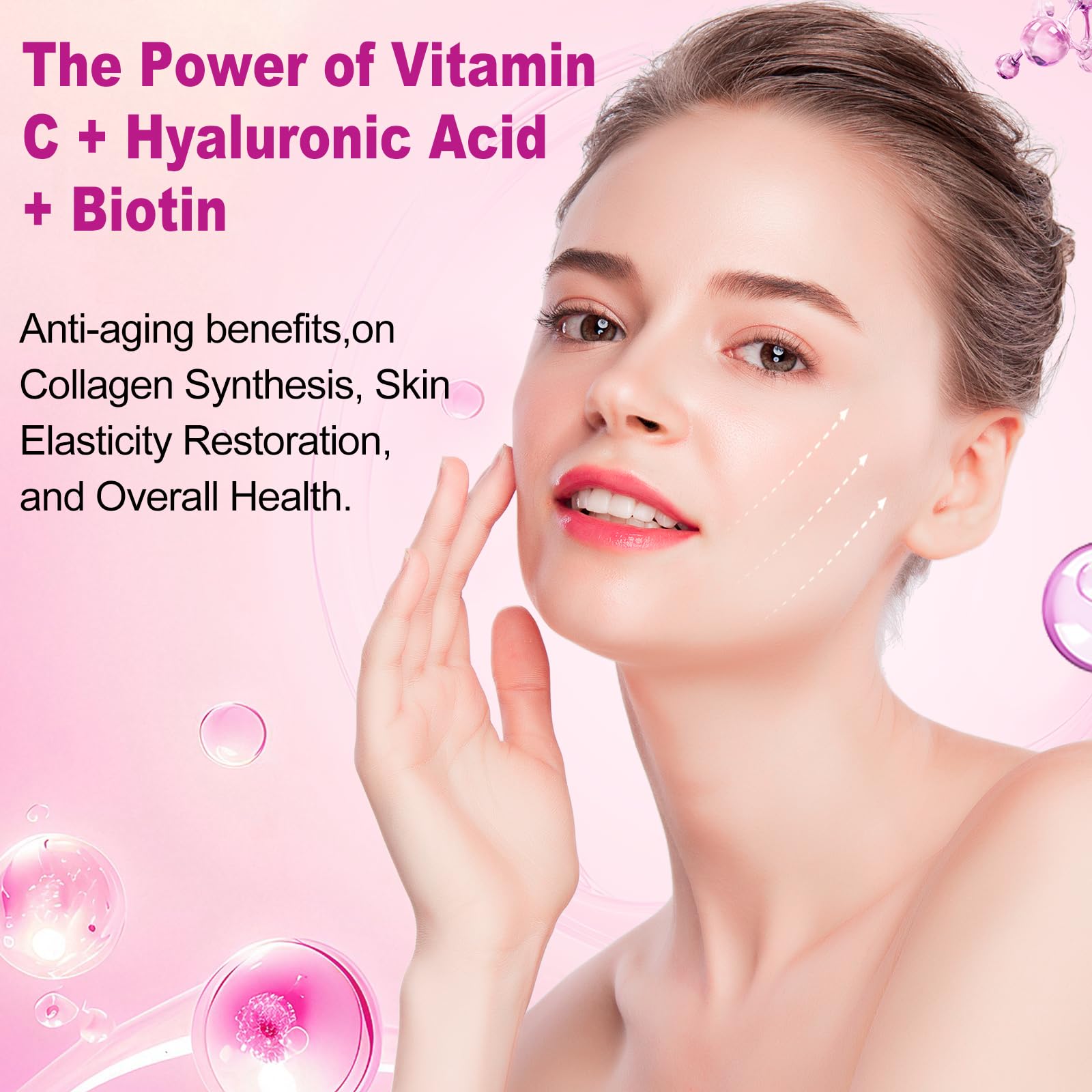 ZHPHK Multi Collagen Peptides for Women Hydrolyzed Collagen Complex Softgels 2000mg Collagen Supplement Type I II III V X with Hyaluronic Acid Biotin Vitamin C - Support Skin Hair Nail | 120 Count