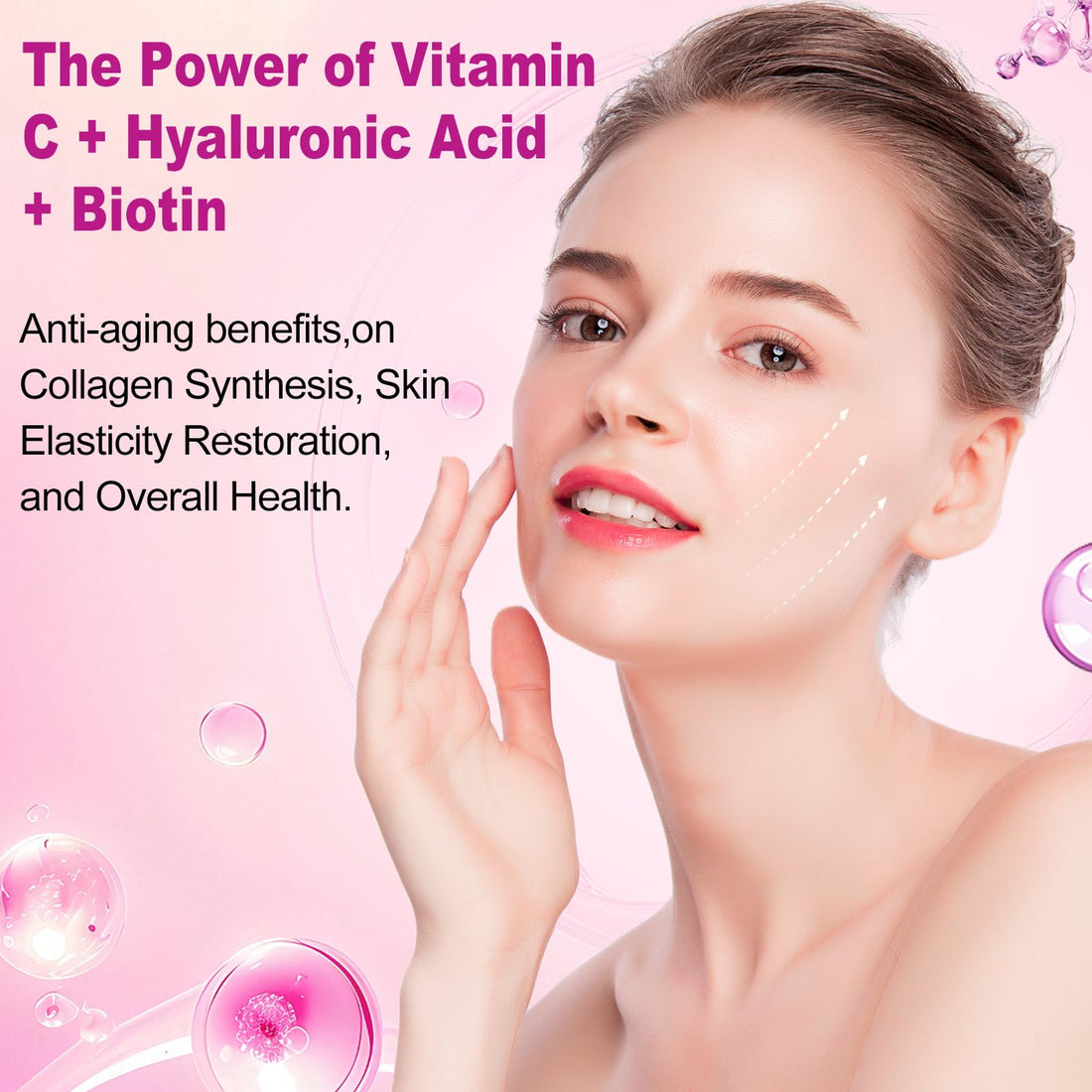 ZHPHK Multi Collagen Peptides for Women Hydrolyzed Collagen Complex Softgels 2000mg Collagen Supplement Type I II III V X with Hyaluronic Acid Biotin Vitamin C - Support Skin Hair Nail | 120 Count