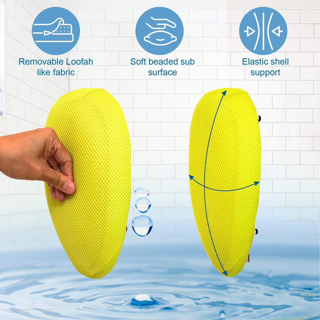 Squeechy- Hands Free Back Scrubber
