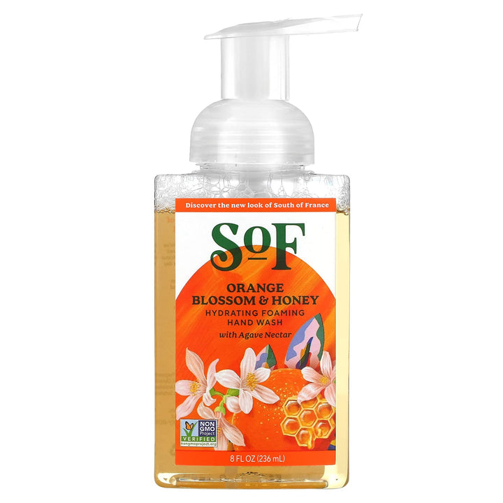 Hand Soap - Foaming - Orange Blossom Honey - 8 oz - 1 each by South Of France