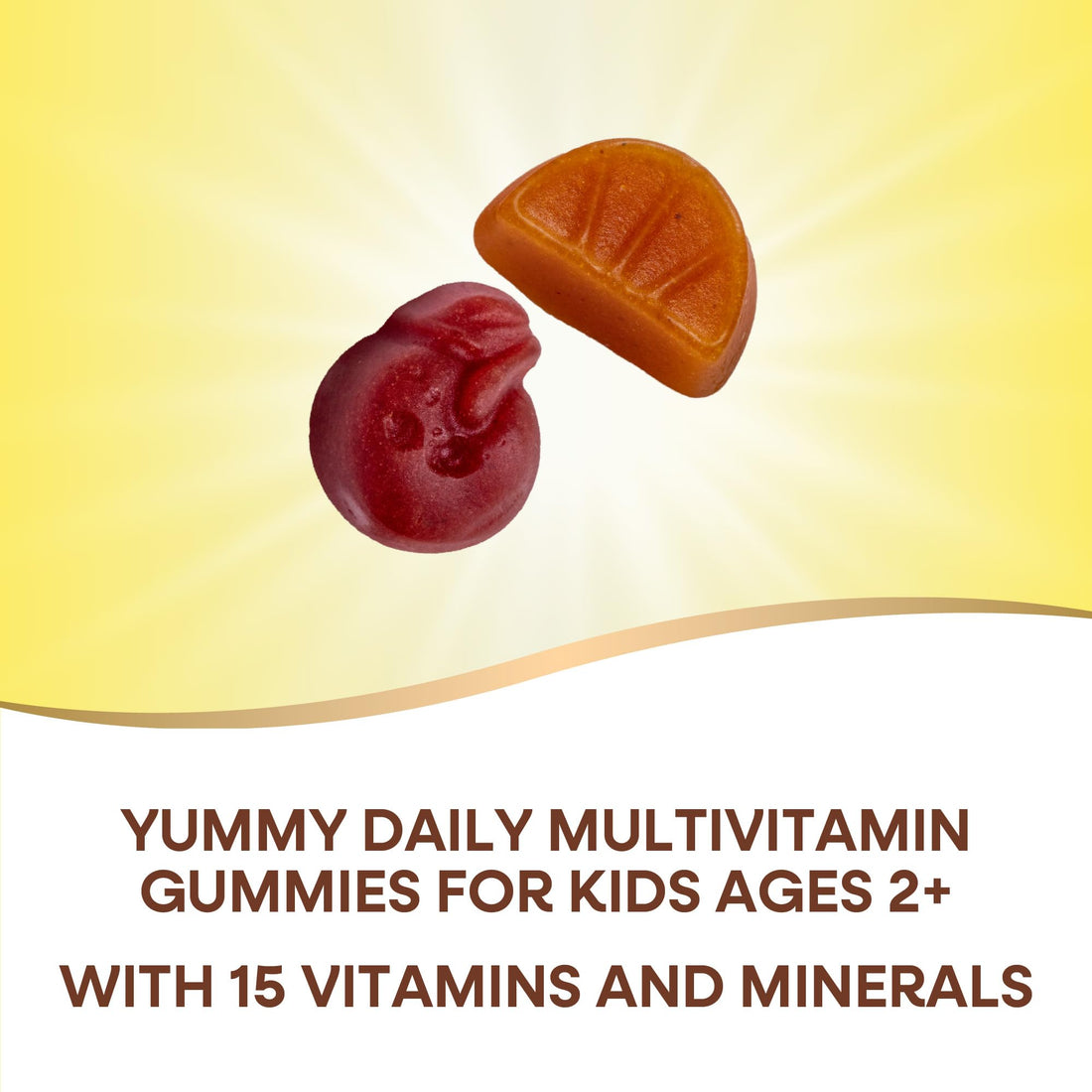 Nature's Way Alive! Premium Kids Multivitamin Gummy - Children's Multivitamin - Supports Bone, Eye & Immune Health* - With Vitamin B12, Biotin & Folic Acid - Gluten Free - 60 Gummies