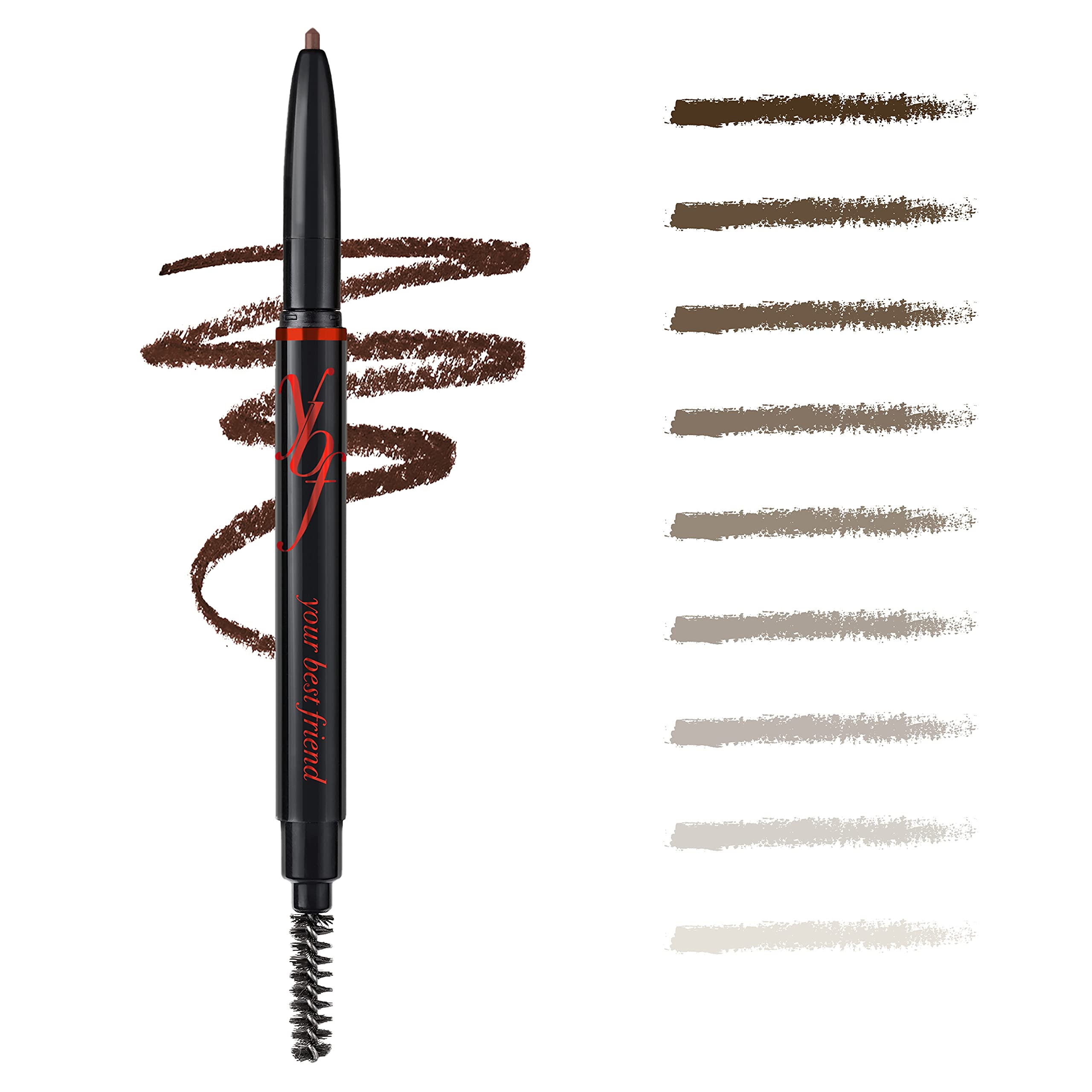 YBF Cosmetics YBF BEAUTY AUTOMATIC EYEBROW PENCIL - UNIVERSAL TAUPE QTY 1