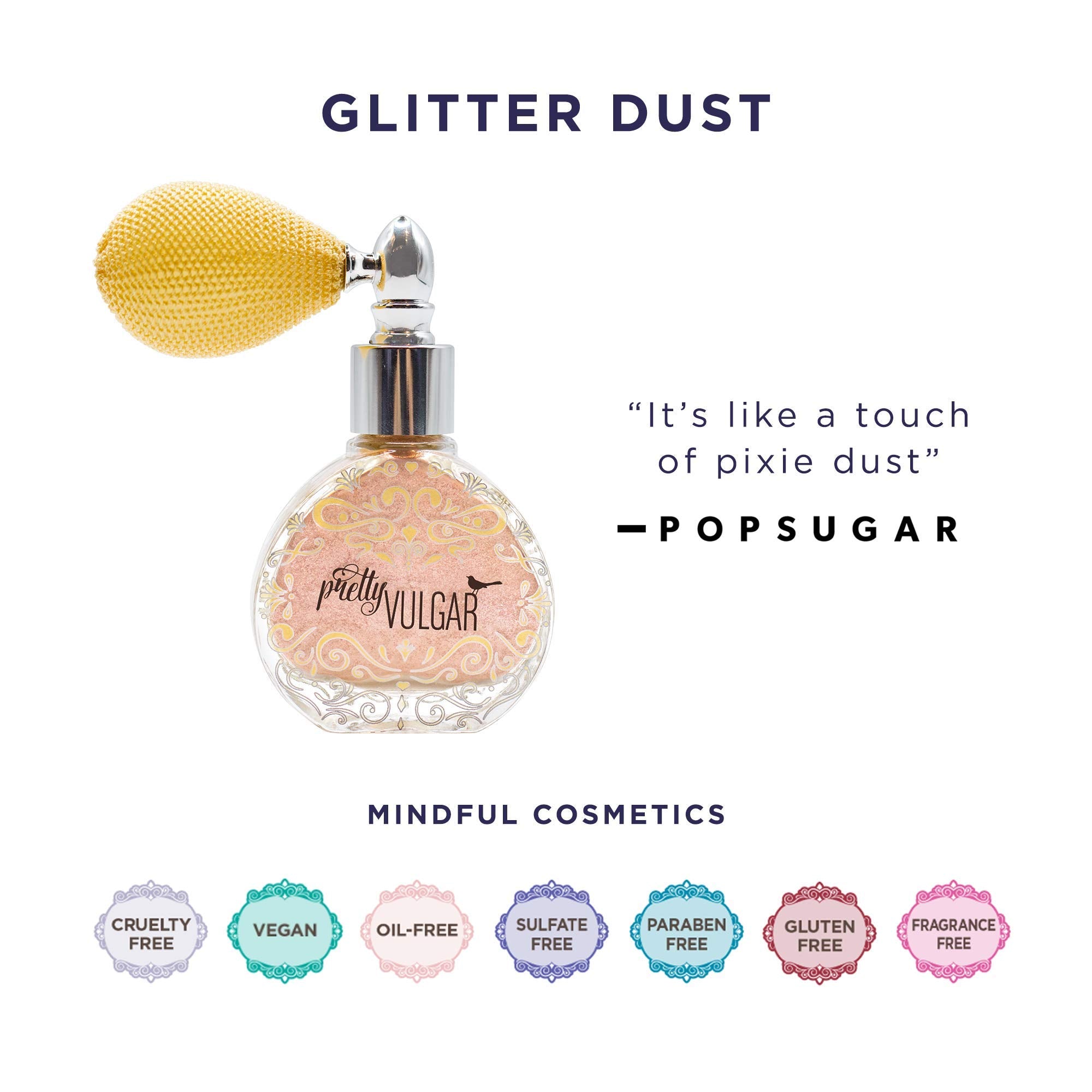 Pretty Vulgar - Glitter Dust, Attention Seeker, Rose Gold