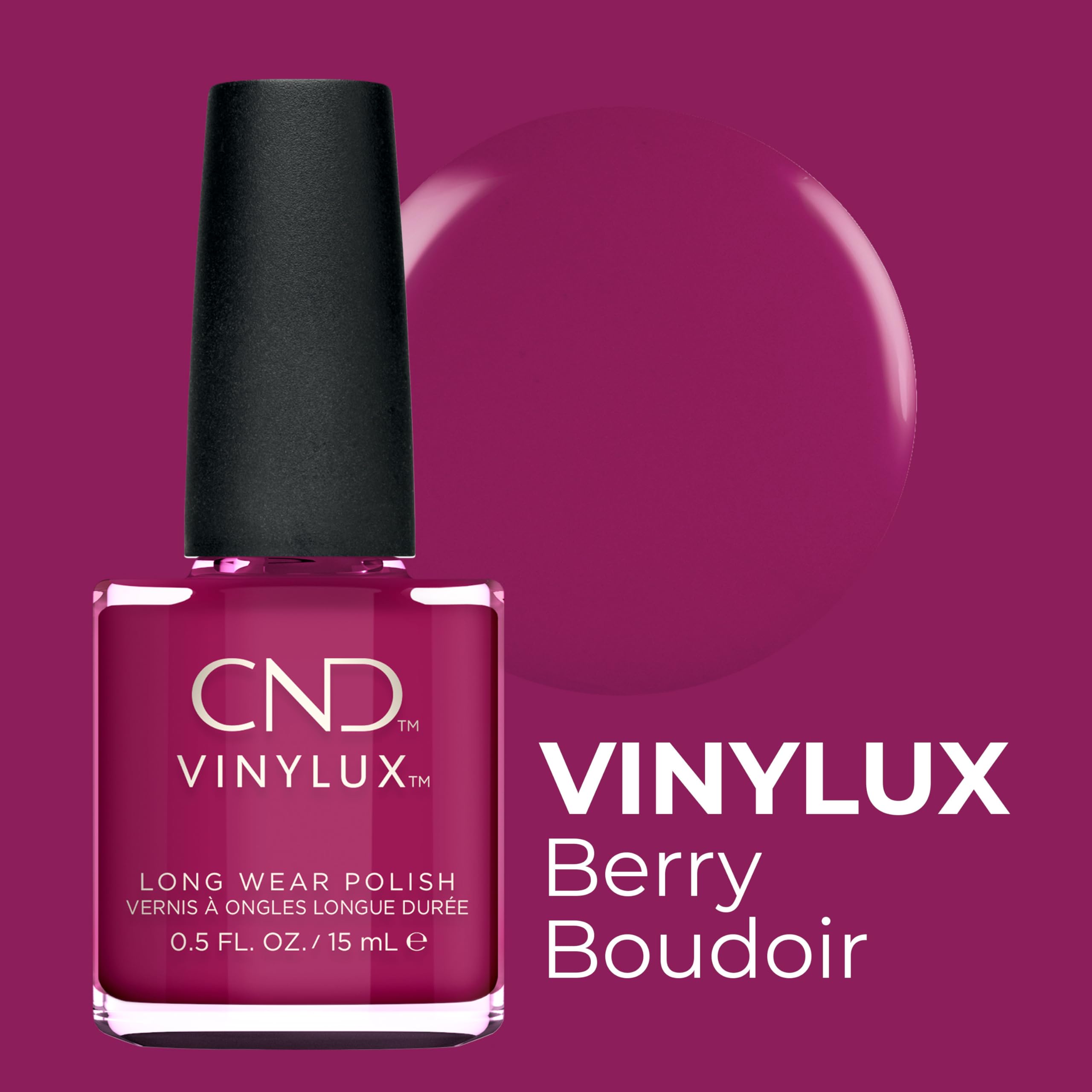 CND Berry Boudoir #251, 0.5 Fl. oz.