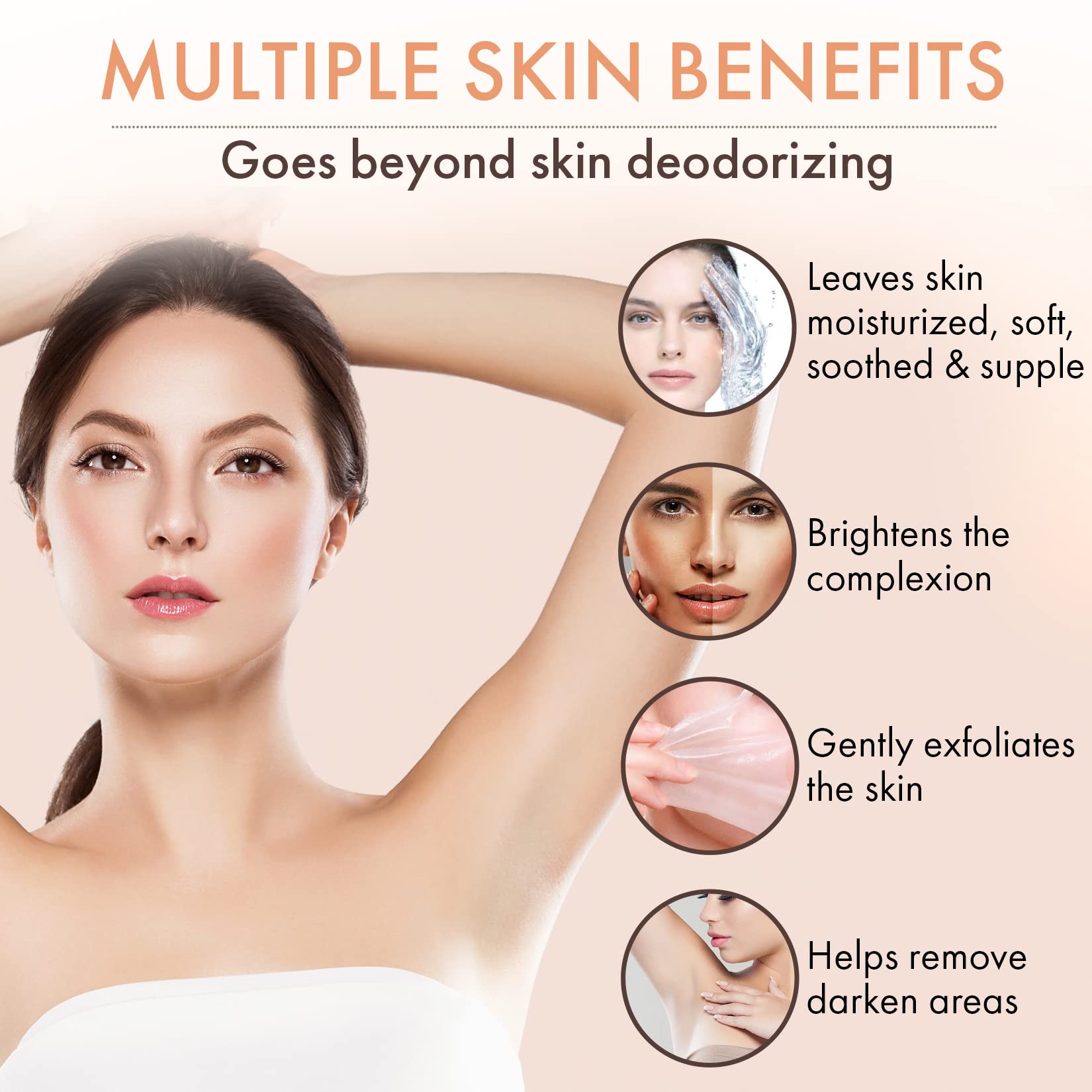 Persimmon Soap Bar for Body Odor Control – Purifying Deodorizing Body Wash with Japanese Persimmon & Green Tea Extract for Eliminating Body Odor – Deodorant Soap for Skin Brightening (2 Pack)