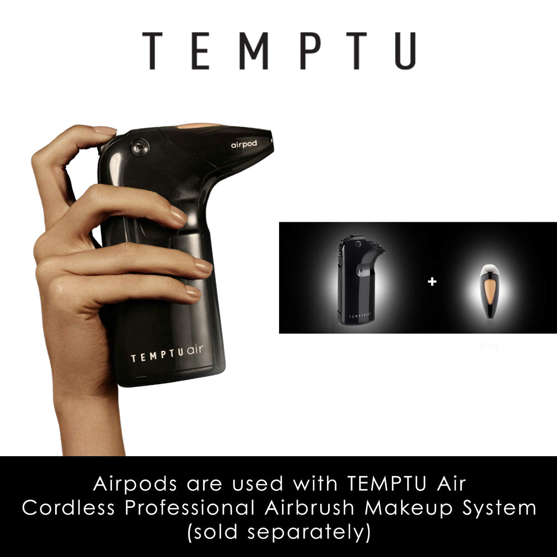 TEMPTU AIRpod Foundation in Beige, 0.4 Fluid Ounce