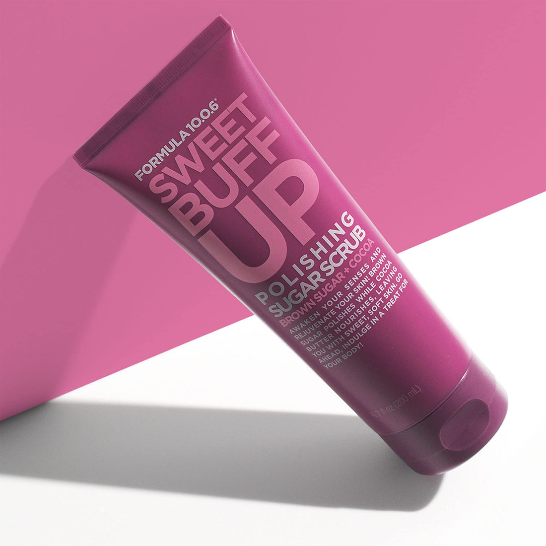 Formula 10.0.6 Sweet Buff Up Sugar Scrub (6.7 Fl. Oz.) Polishing Sugar Scrub that Rejuvenates and Softens - Vegan, Paraben-Free, Sulfate-Free, Dye-Free & Cruelty-Free